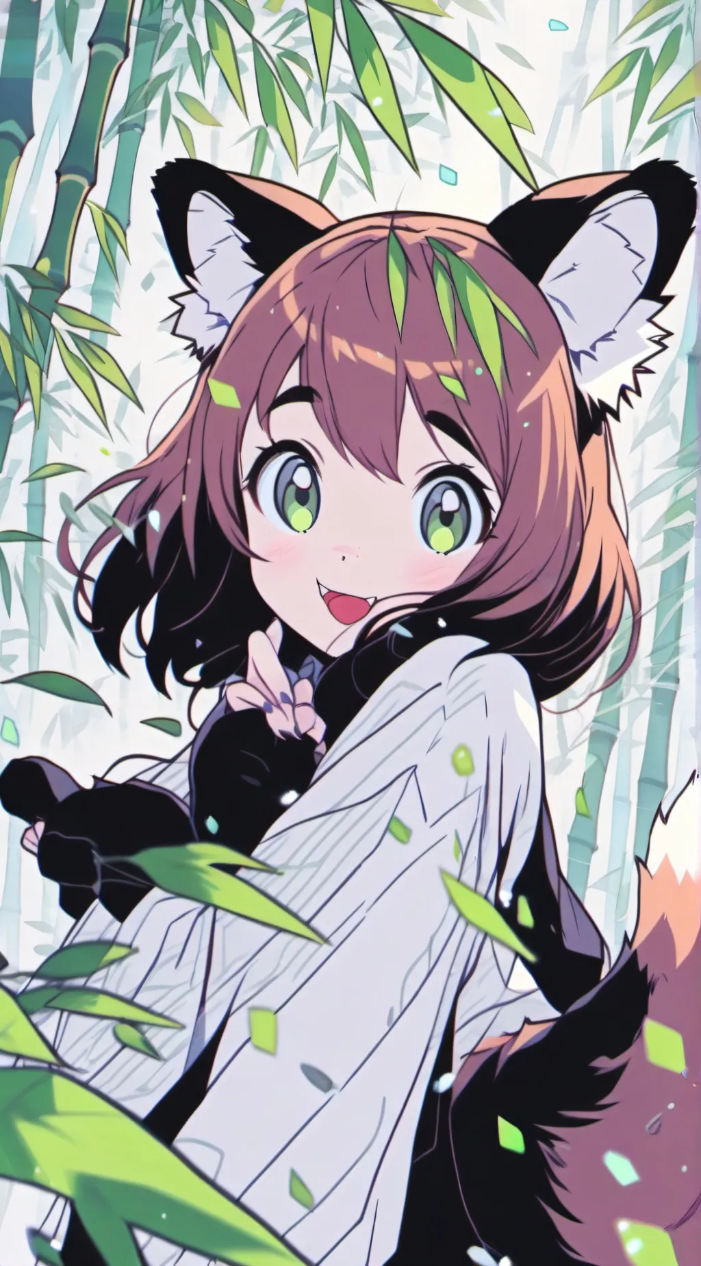 ai character: Russet Puffin Spir background