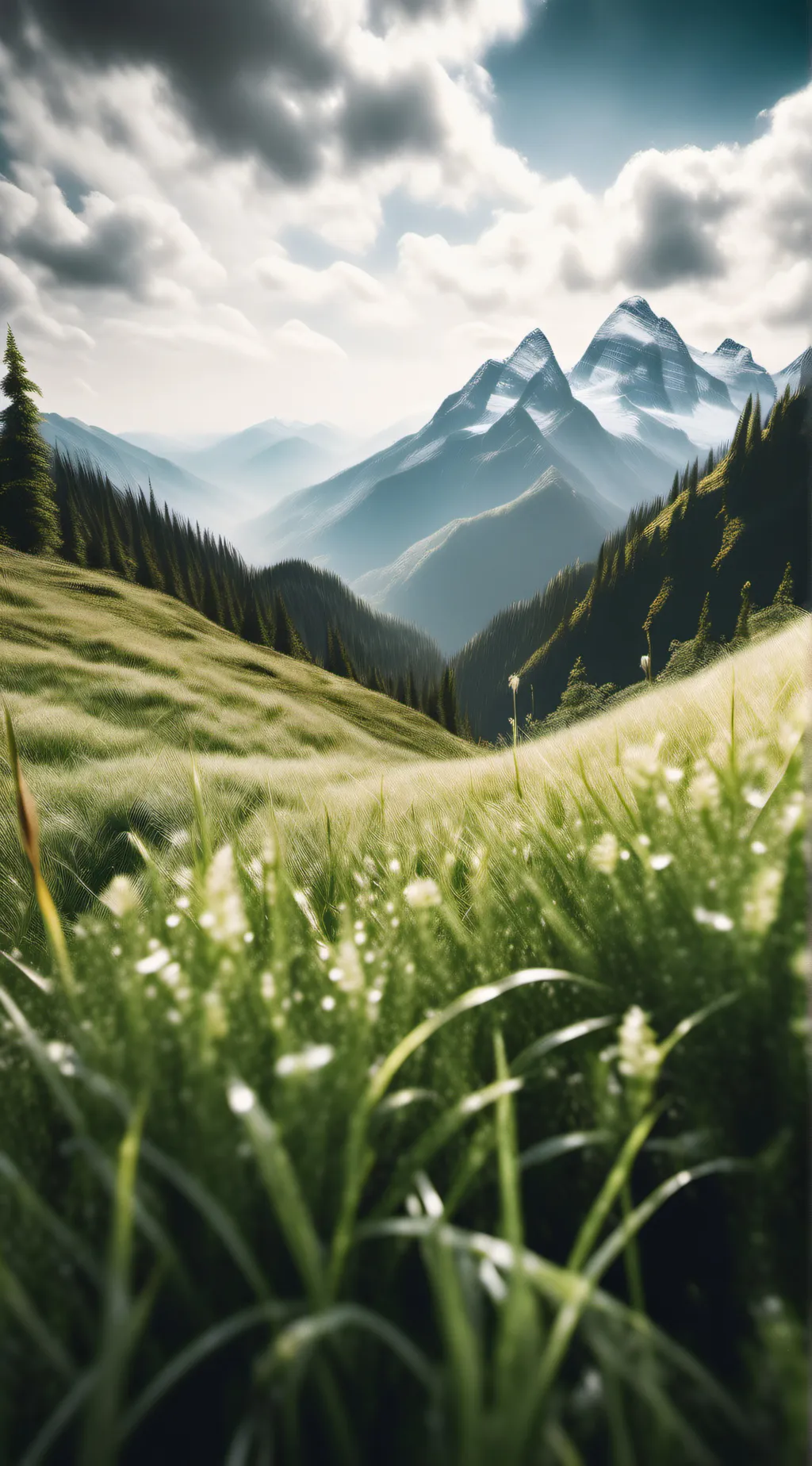 ai character: grass  background