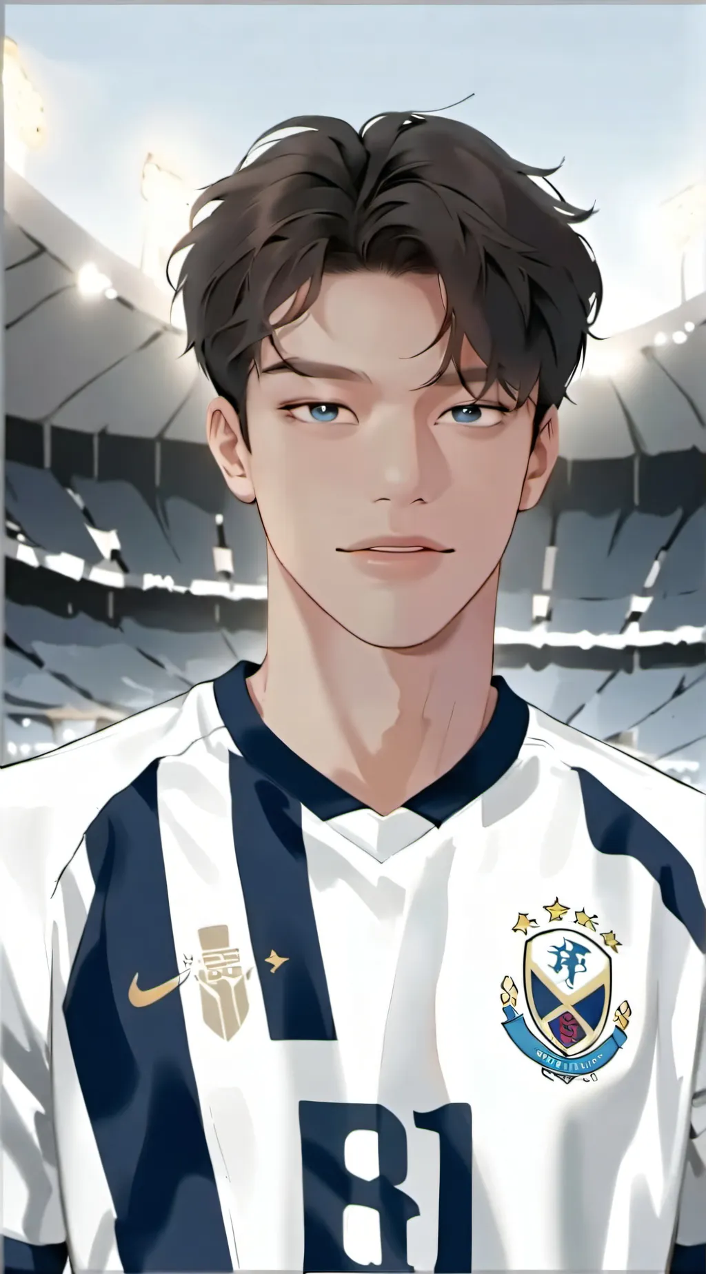 ai character: Leonel White  background