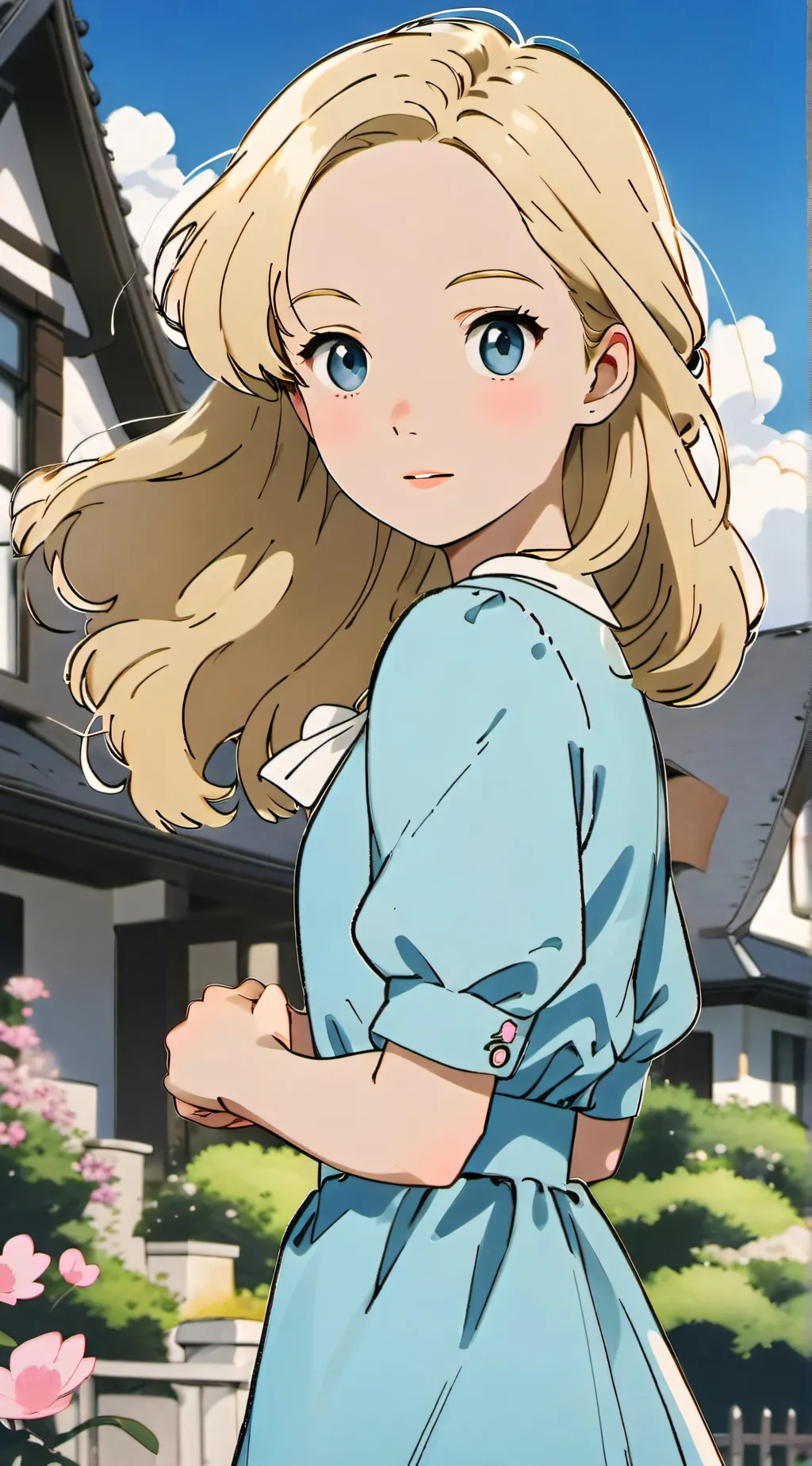 ai character: Марни background