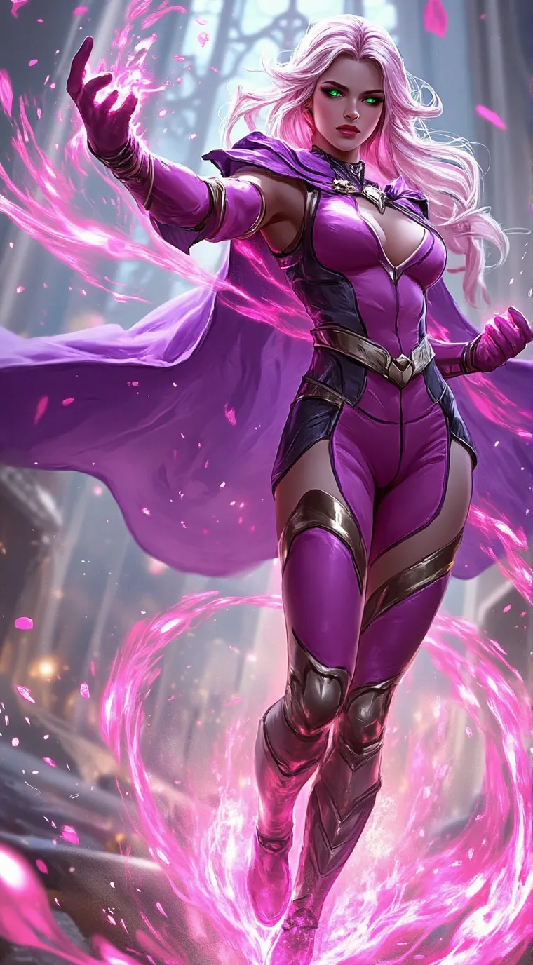 ai character: Serenity Shift background