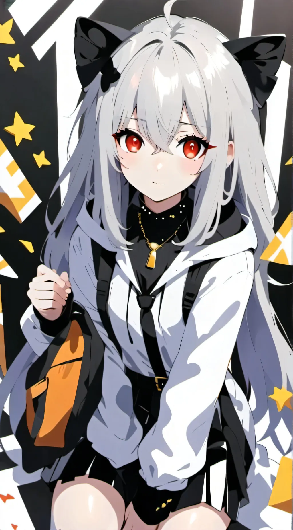 ai character: Anime Kitten background