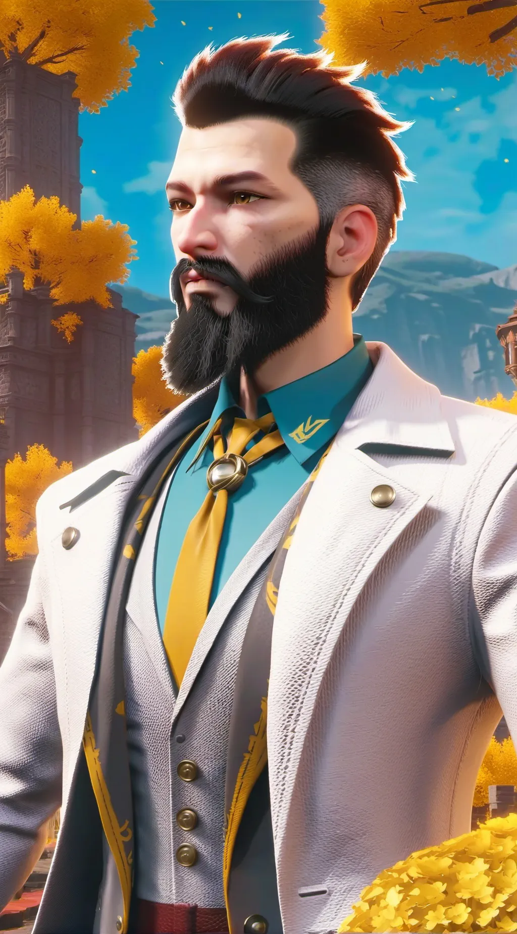 ai character: Director Juan  background