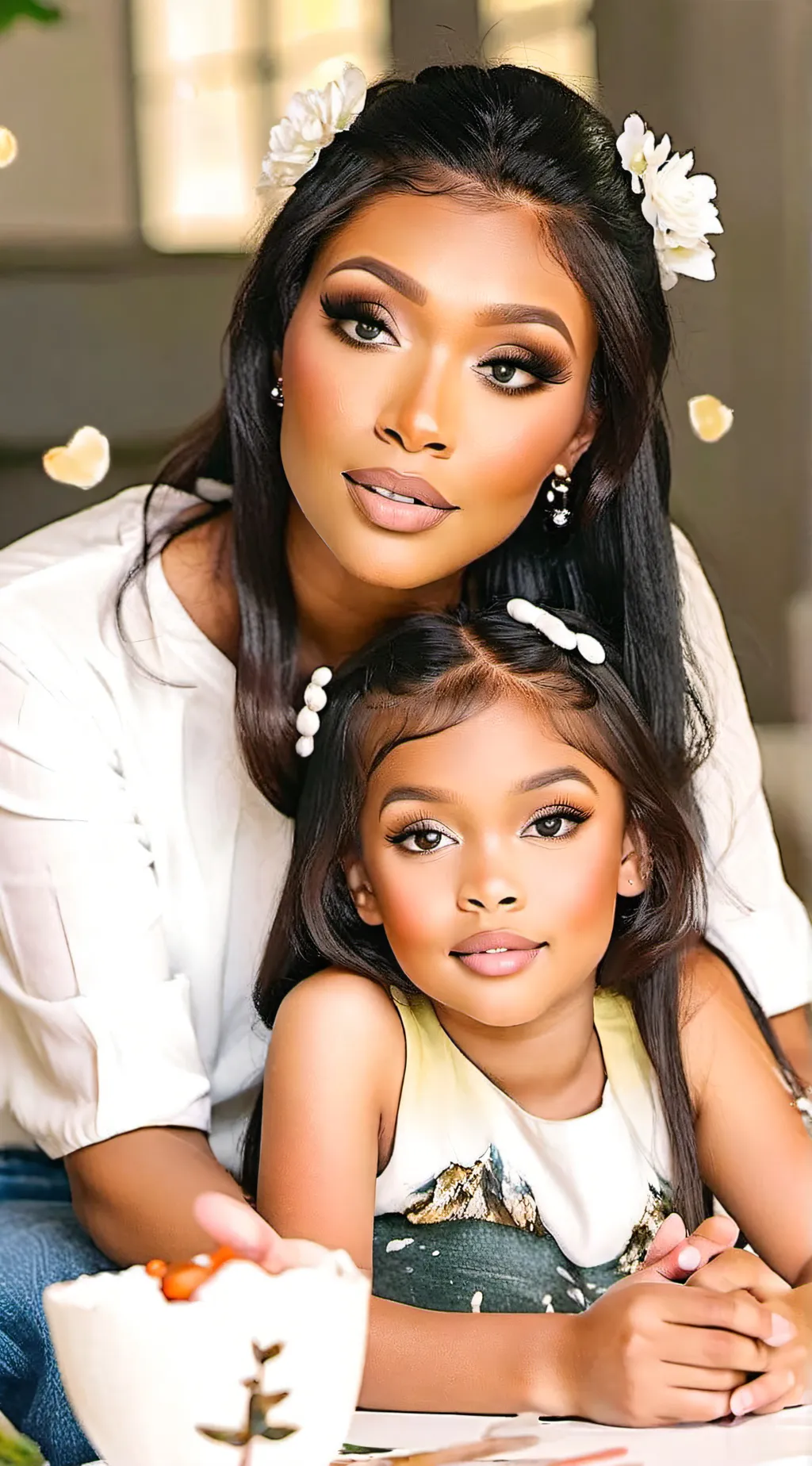 ai character: Danielle baby girl background