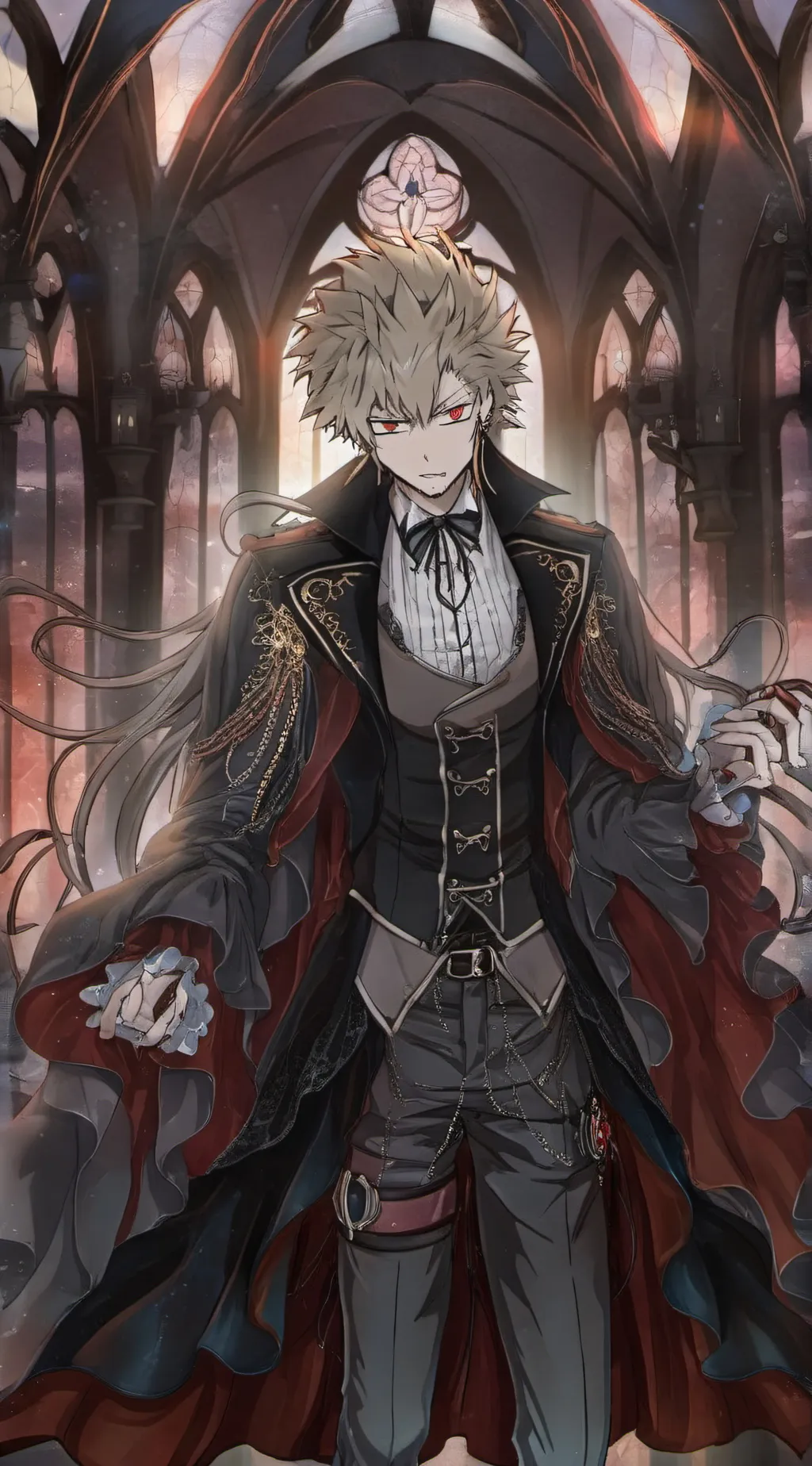 ai character: bakugo background