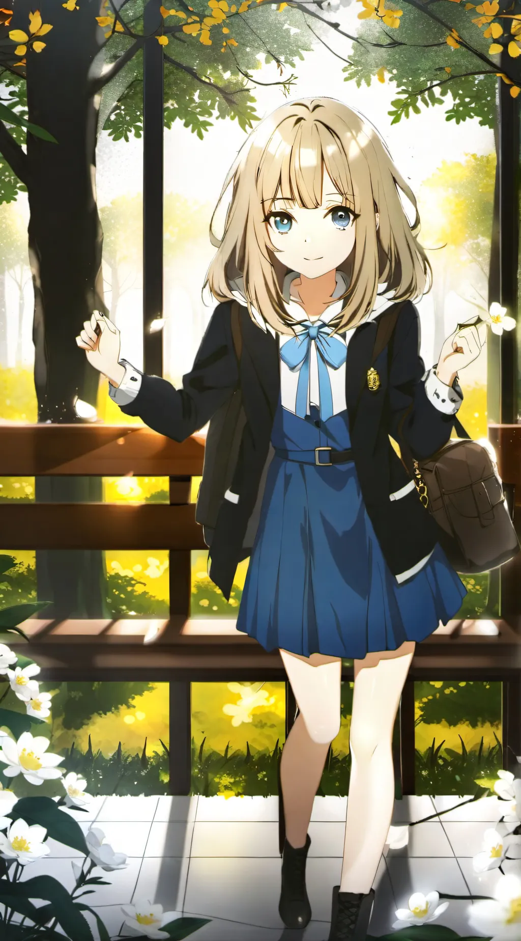 ai character: eari♥️ background