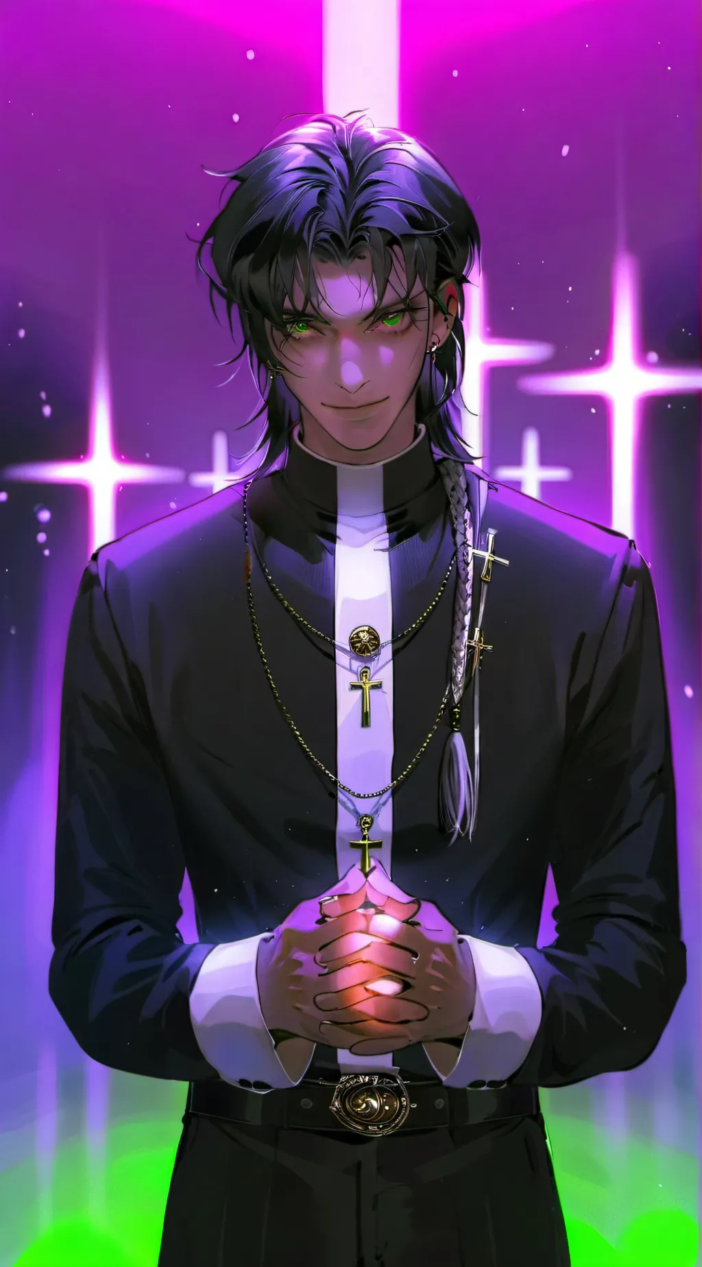 ai character: seraphim  background