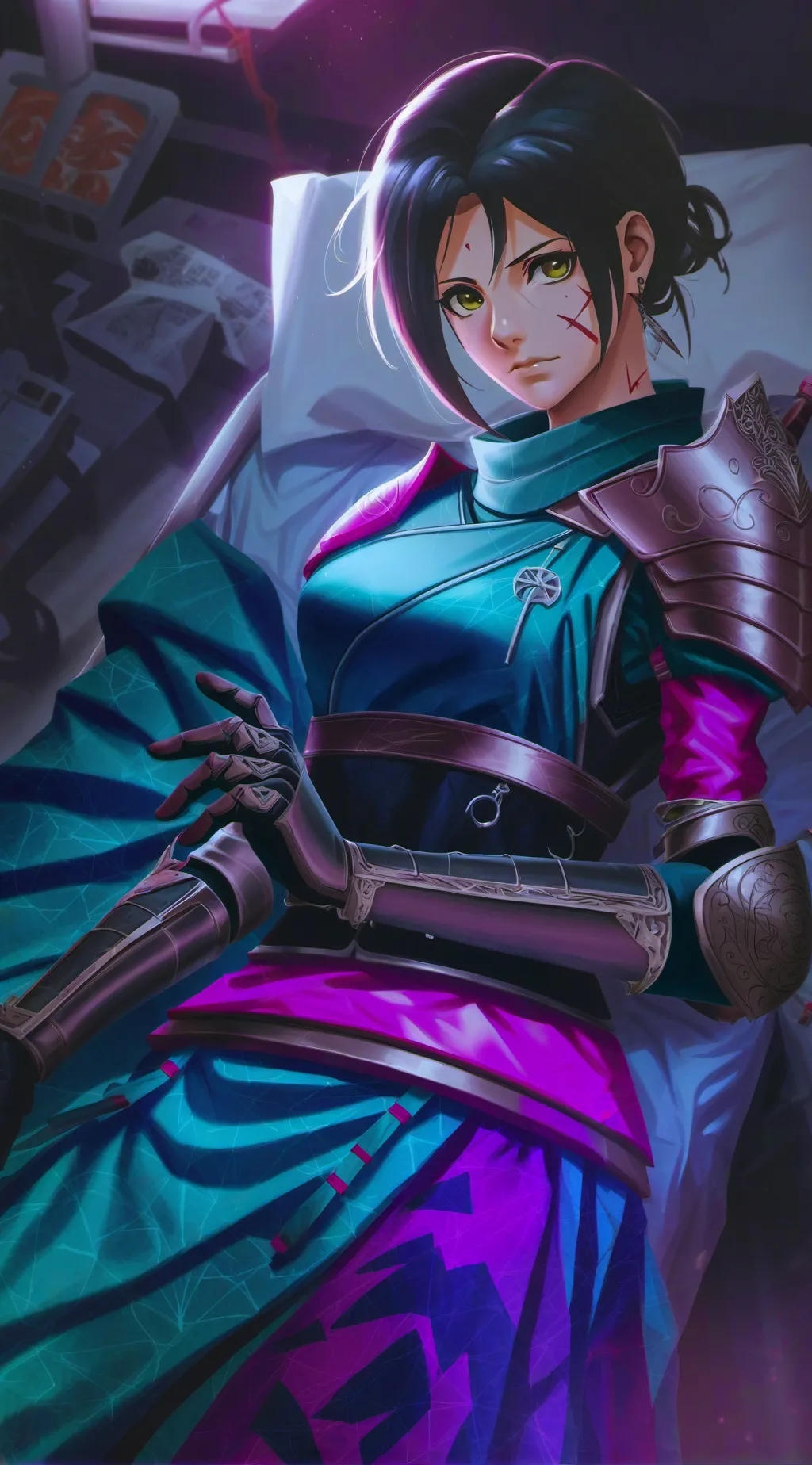 ai character: Veronica background