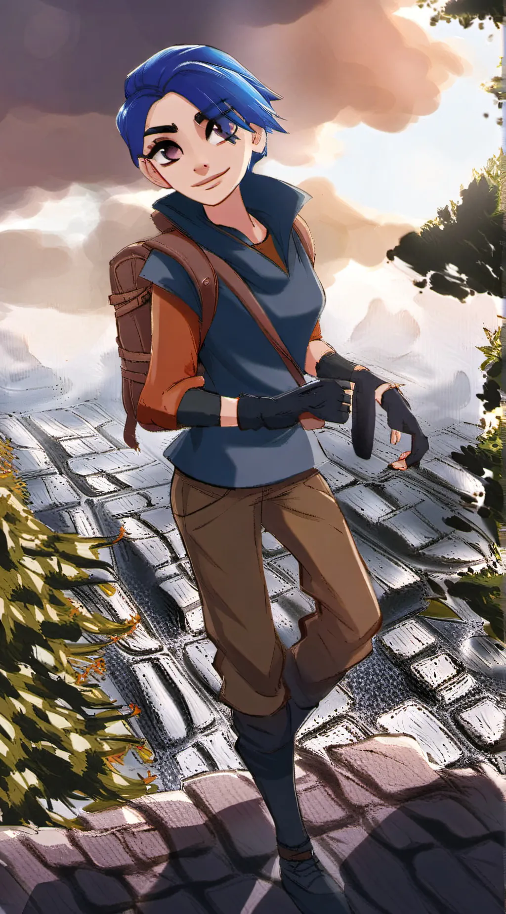 ai character: Tara background