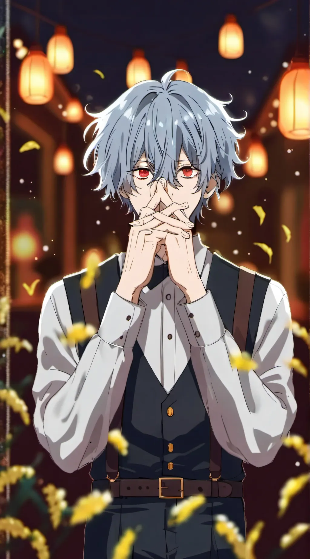 ai character: Tomura Shigaraki background
