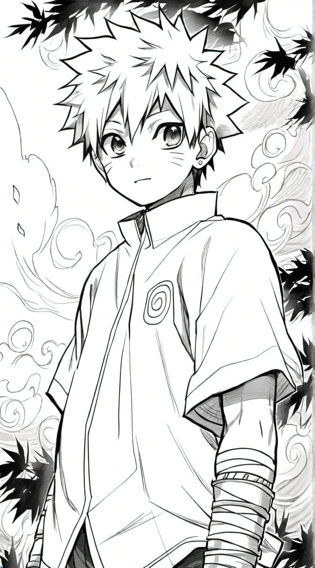 ai character: ★Naruto★ background