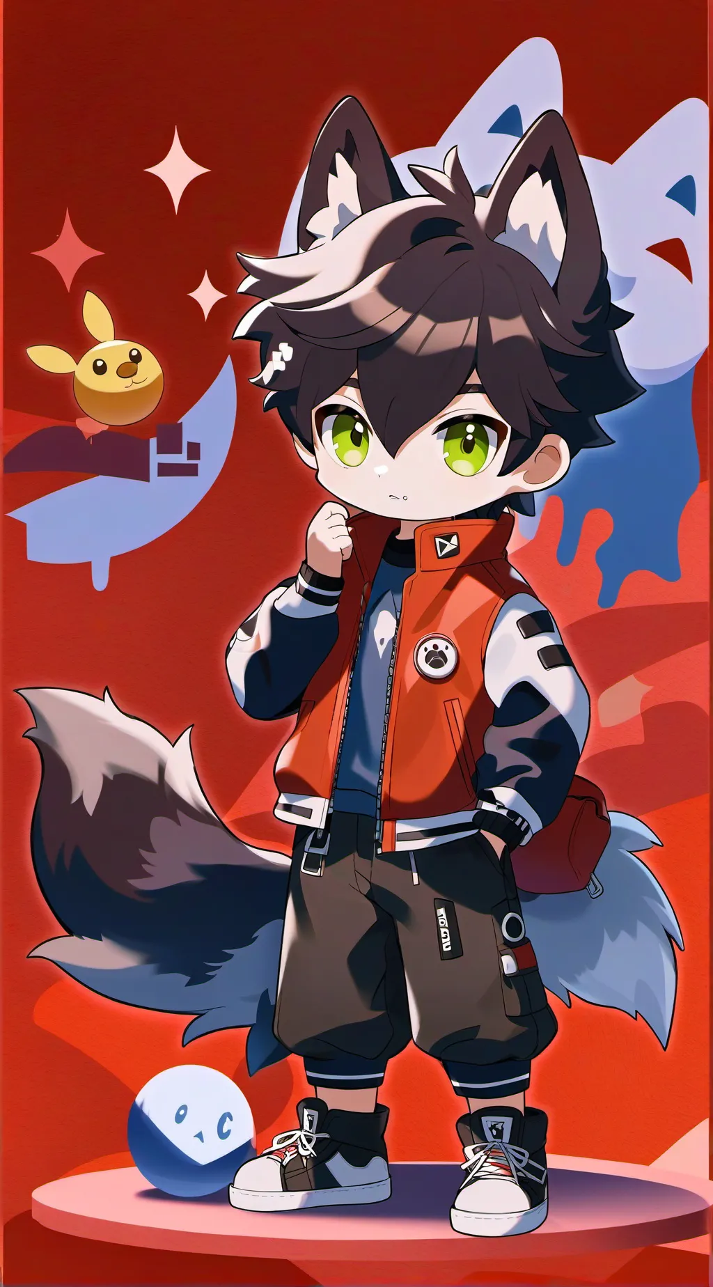 ai character: Levi background