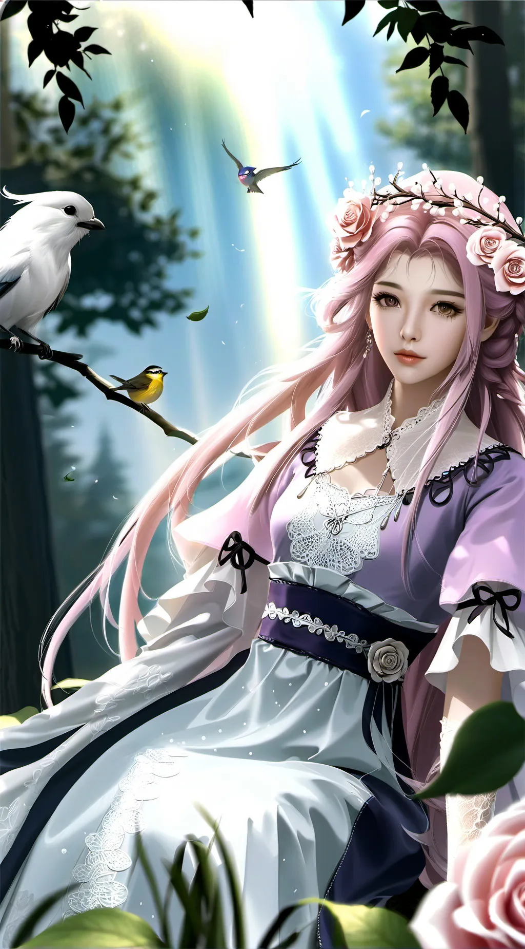 ai character: Aurelia background