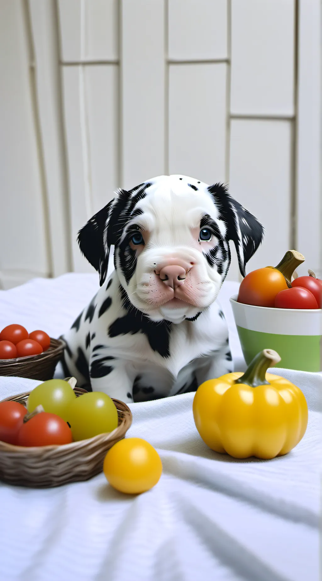 ai character: Smiling critter background