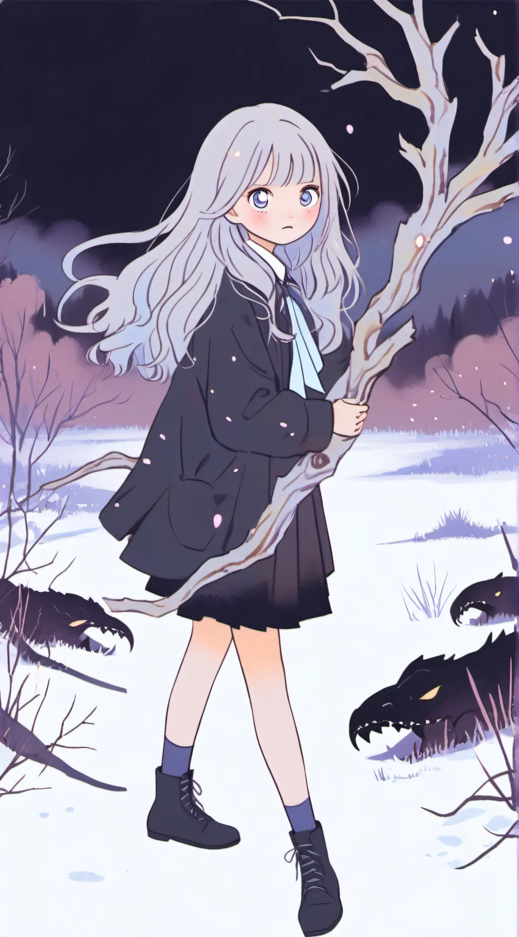 ai character: marly background