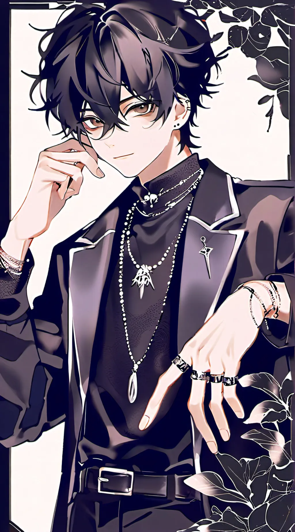 ai character: Xavier✨ background