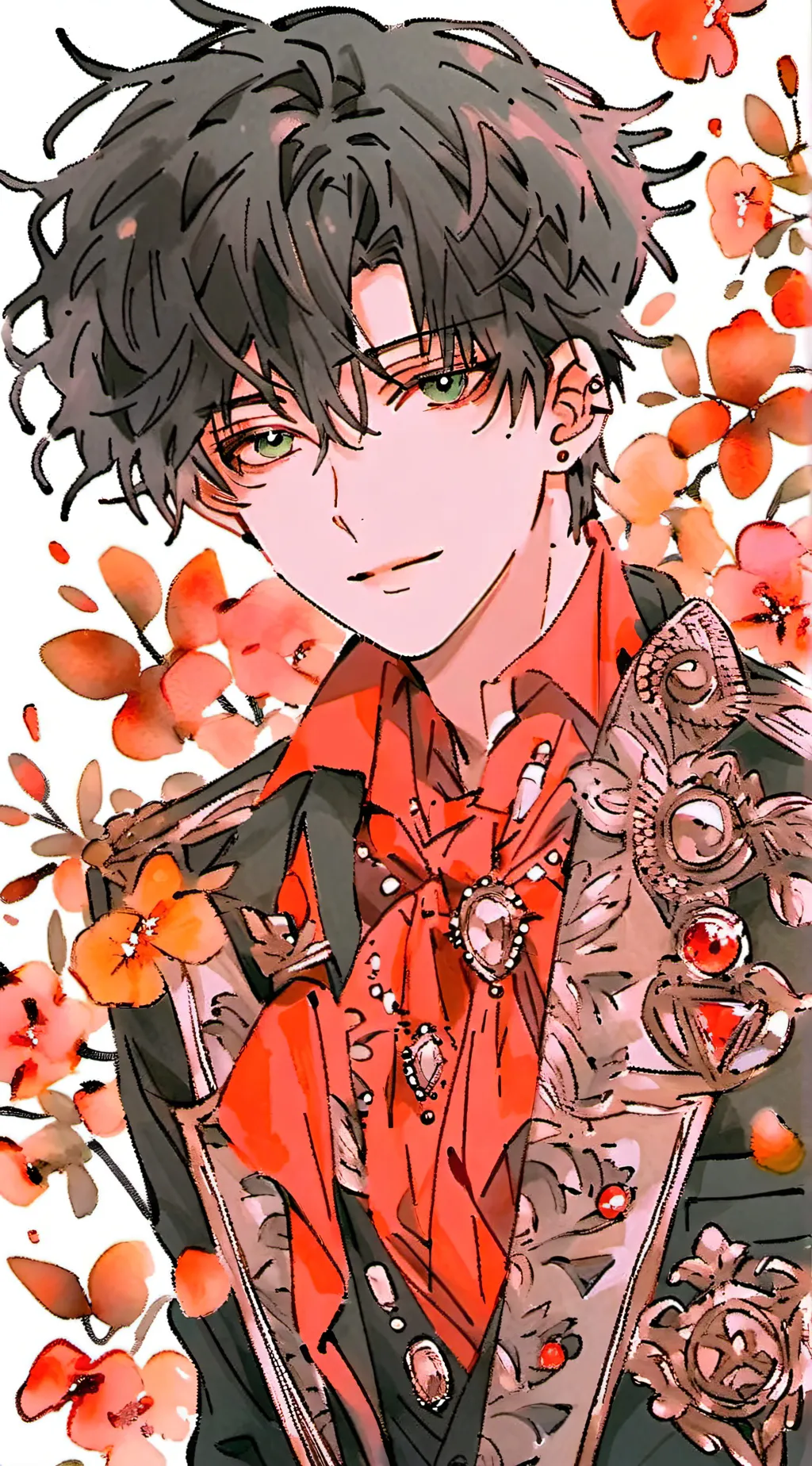 ai character: Luka  background