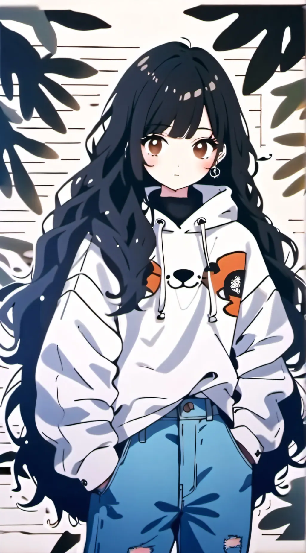 ai character: Katie  background