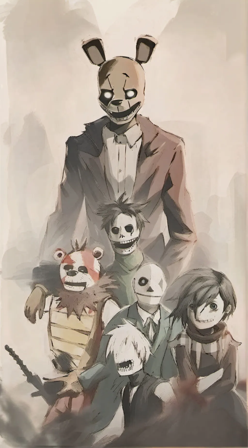 ai character: fnaf 2 background