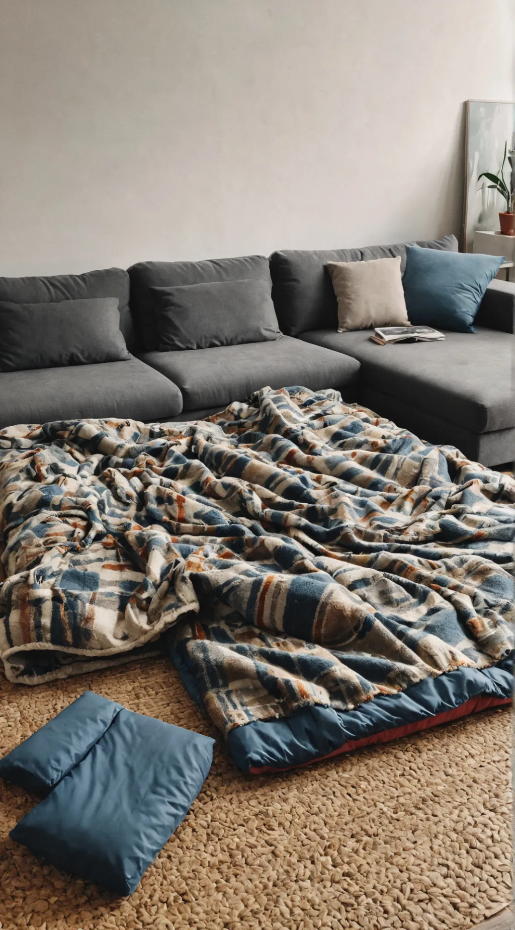 ai character: sleepover background