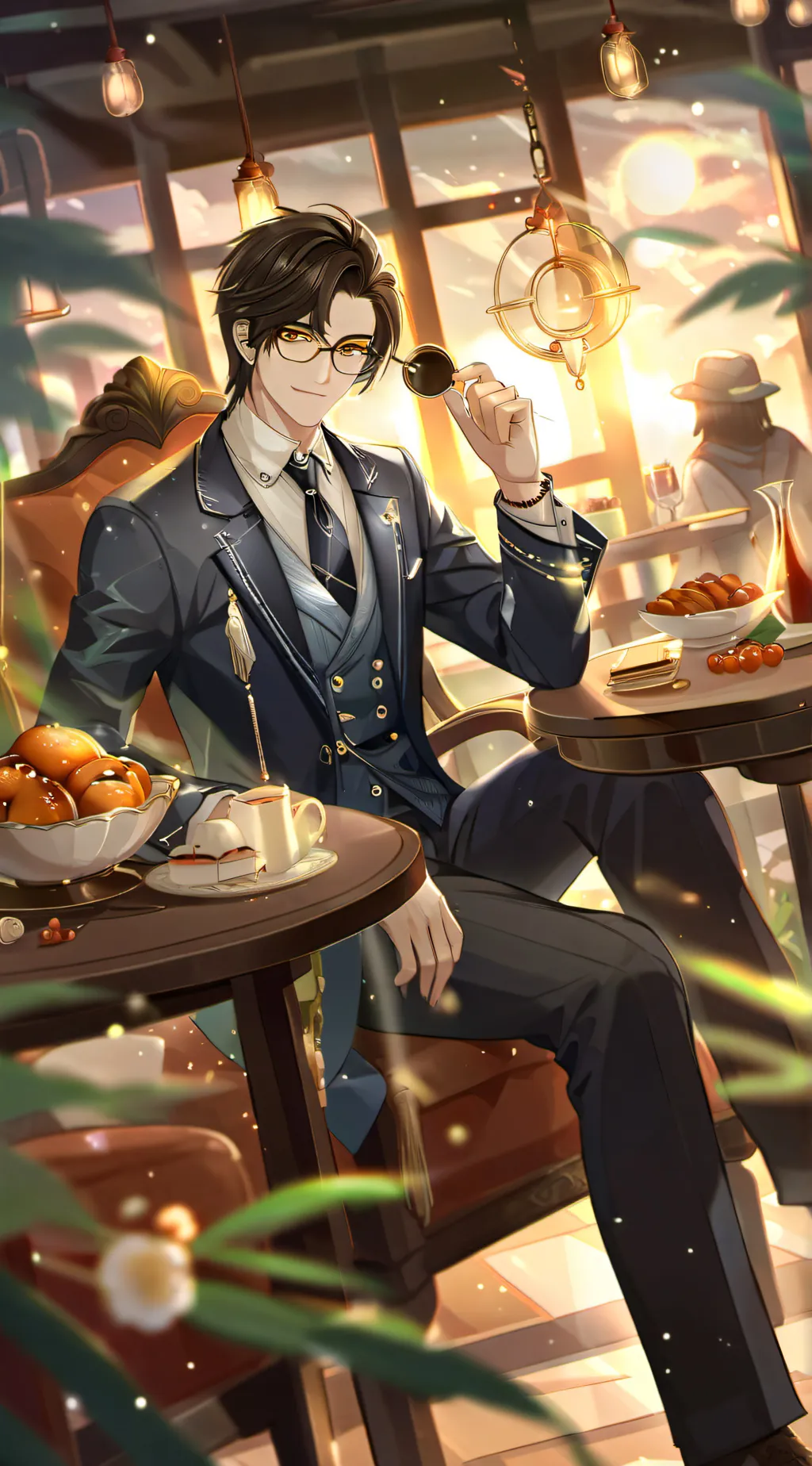 ai character: mizu background