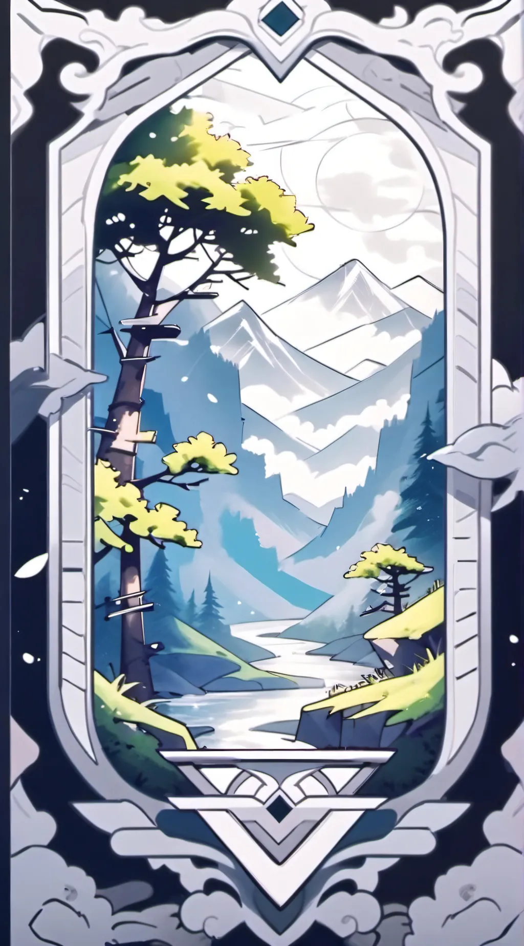 ai character: jjk background