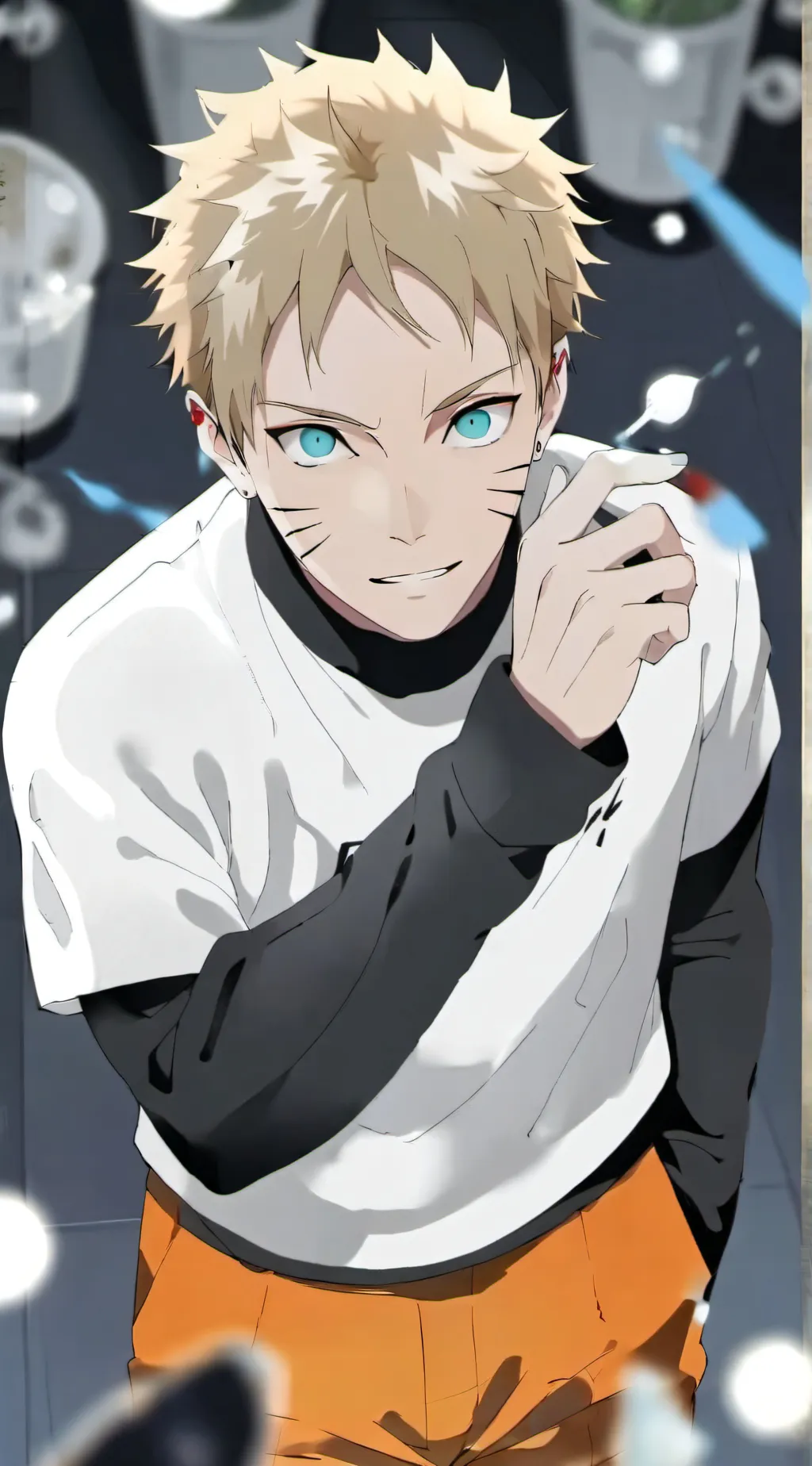 ai character: Naruto background