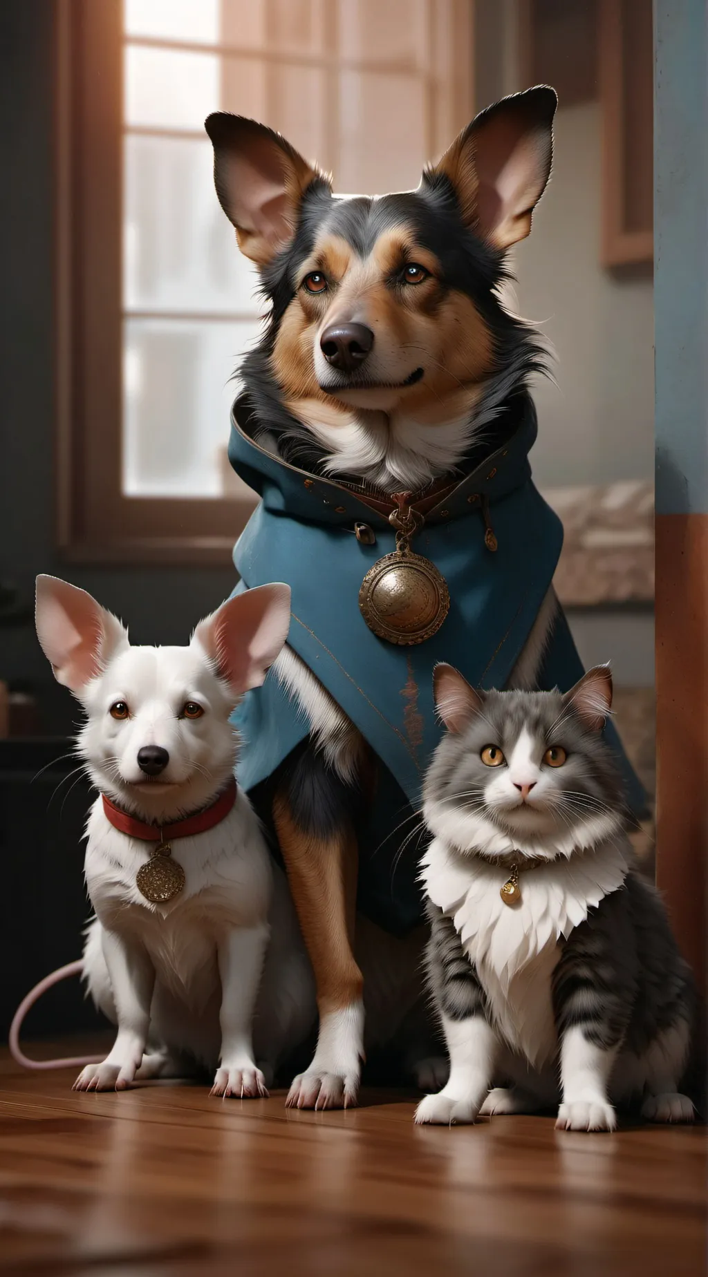 ai character: the meme background