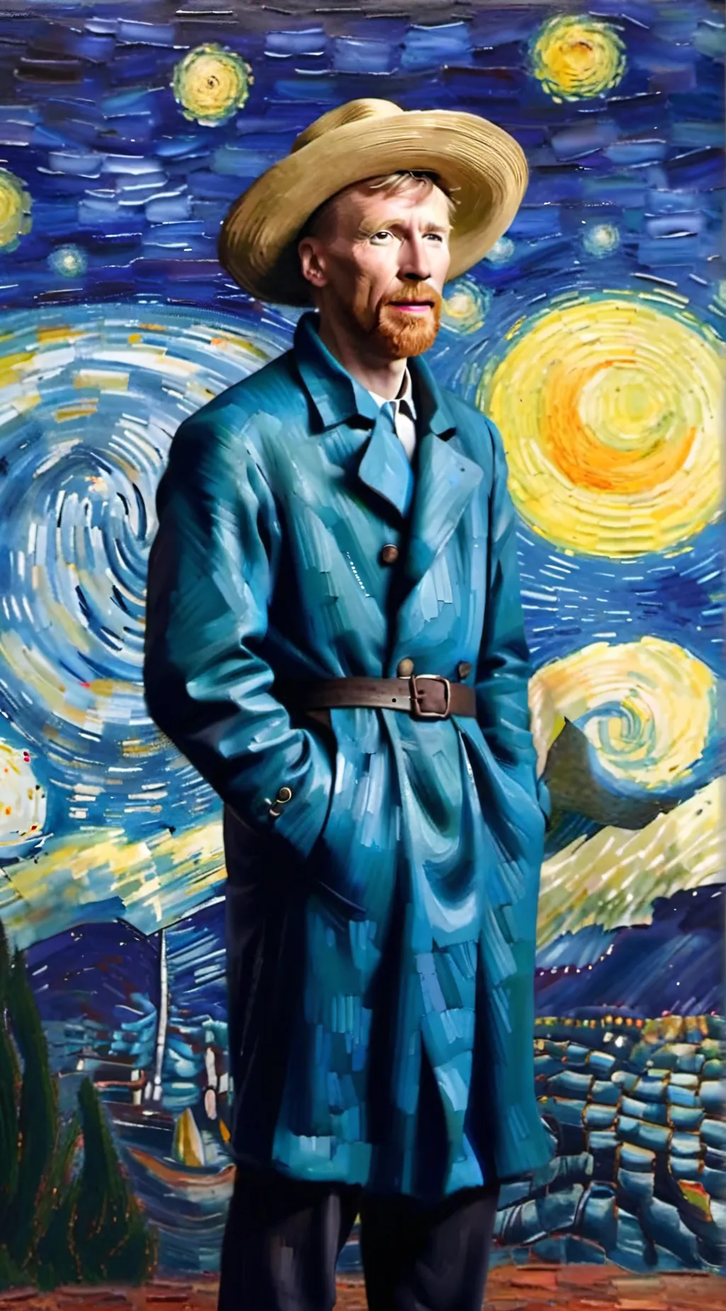 ai character: germany background