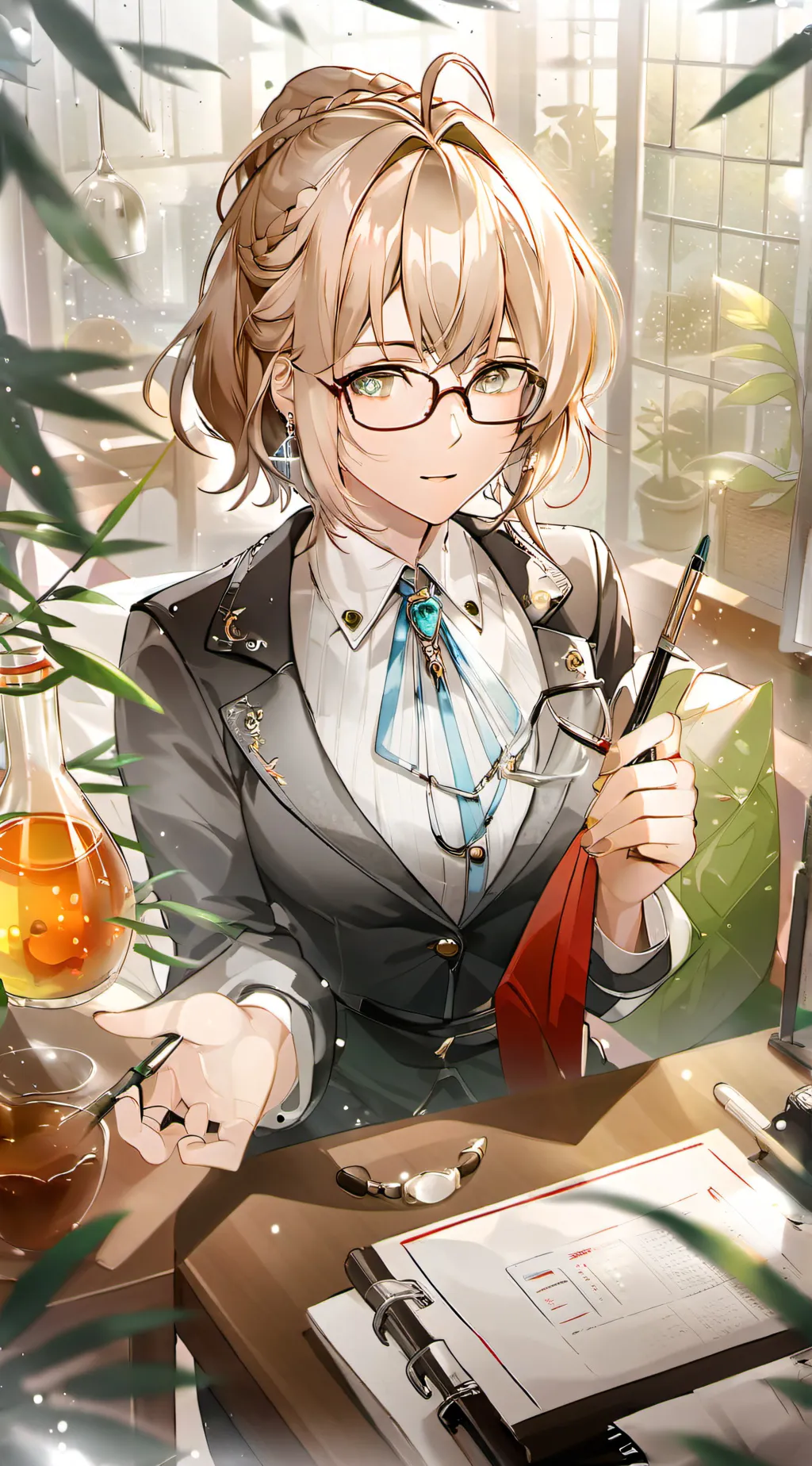 ai character: mia background