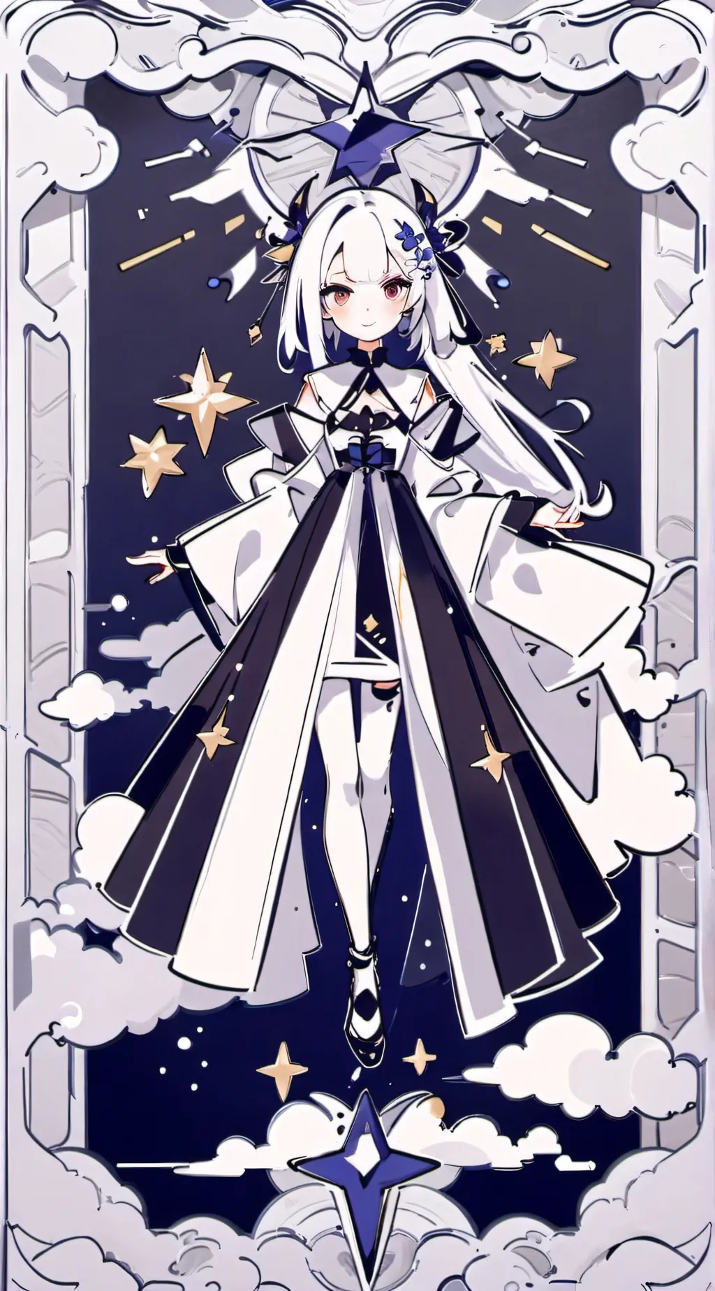 ai character: baby lilly background