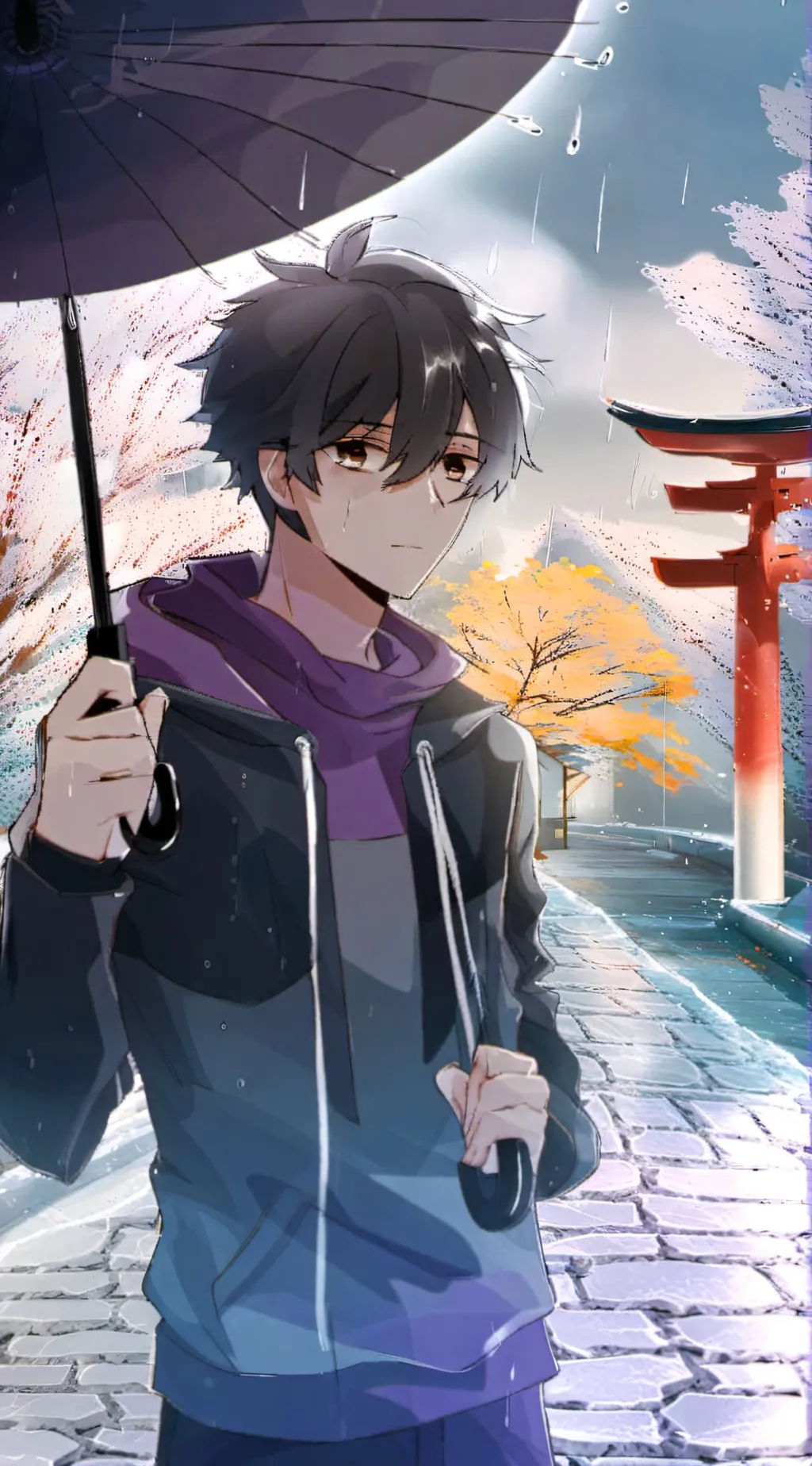 ai character: mha pick meh (guy) background