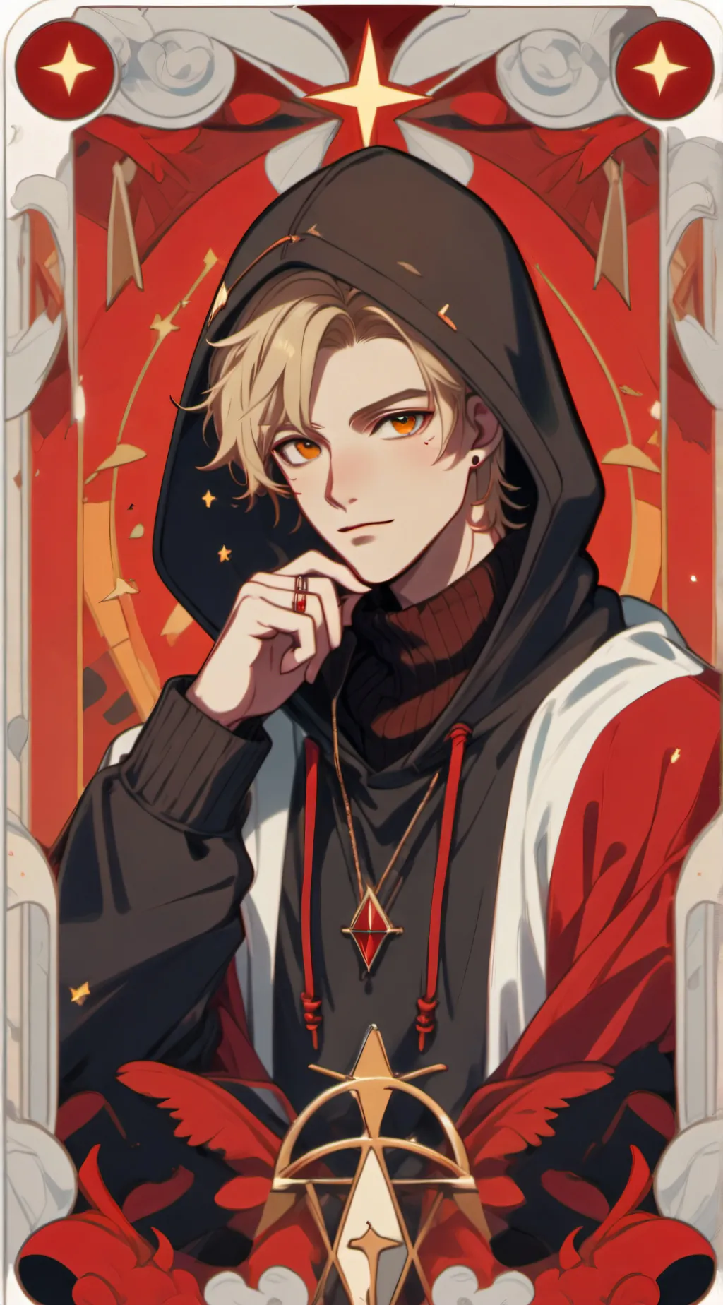 ai character: Mark background