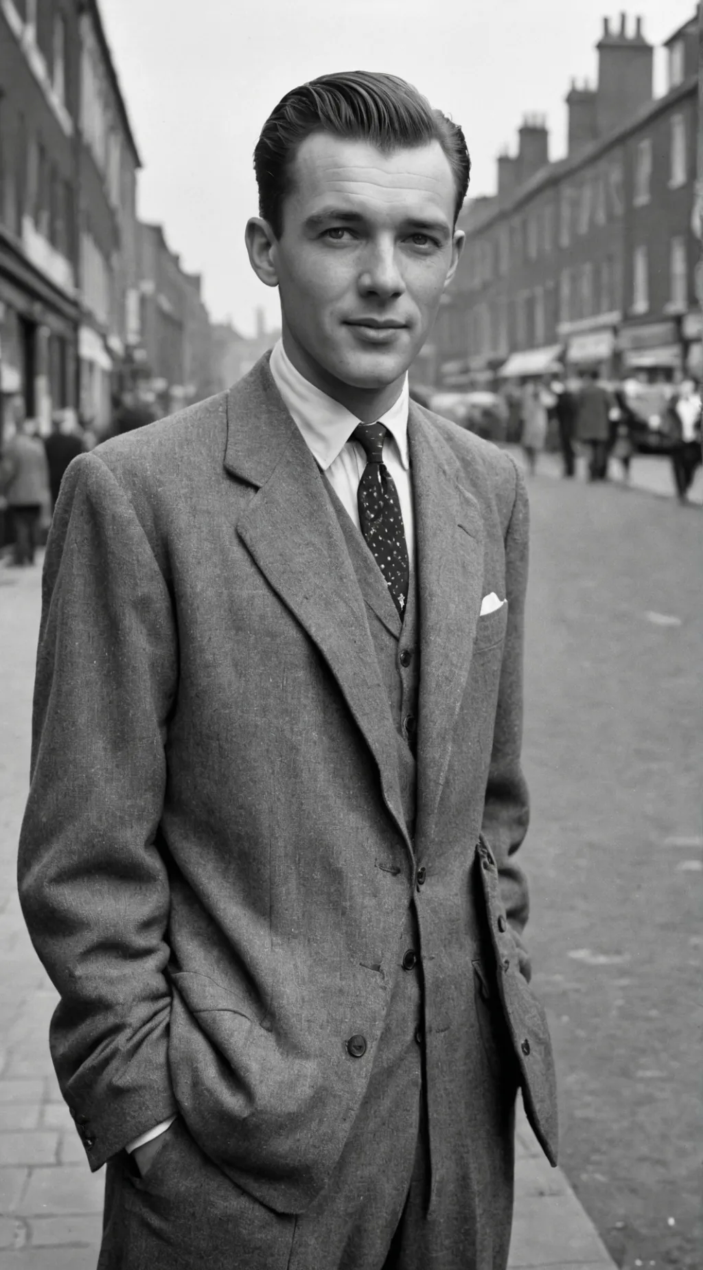 ai character: James Defranco background