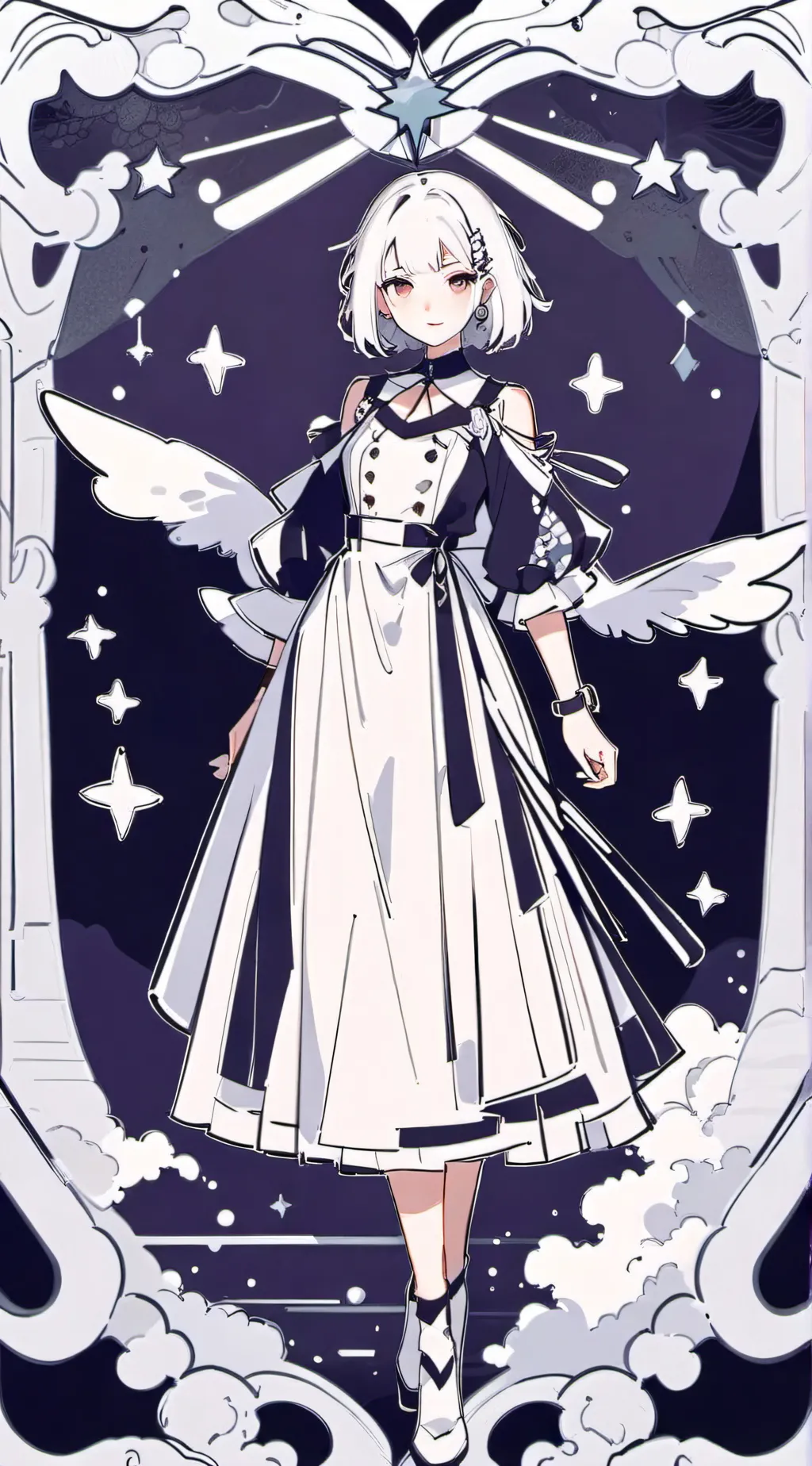 ai character: ajumma background