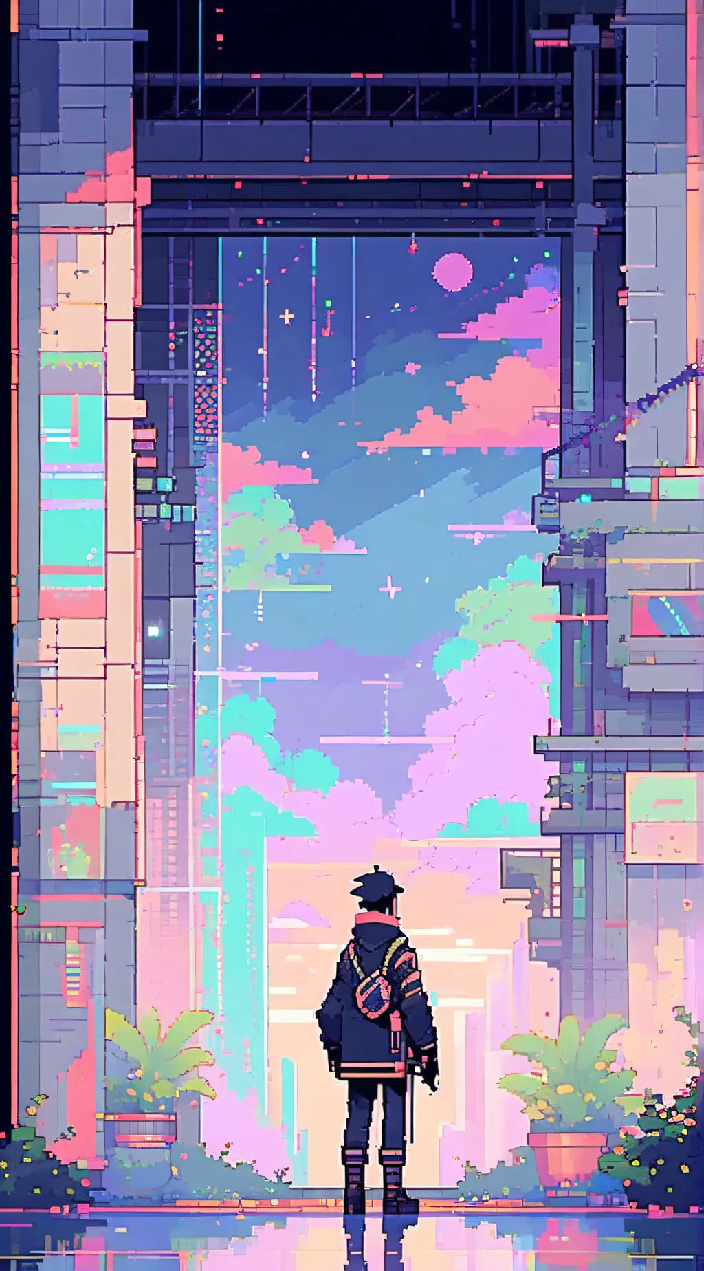 ai character: The End background