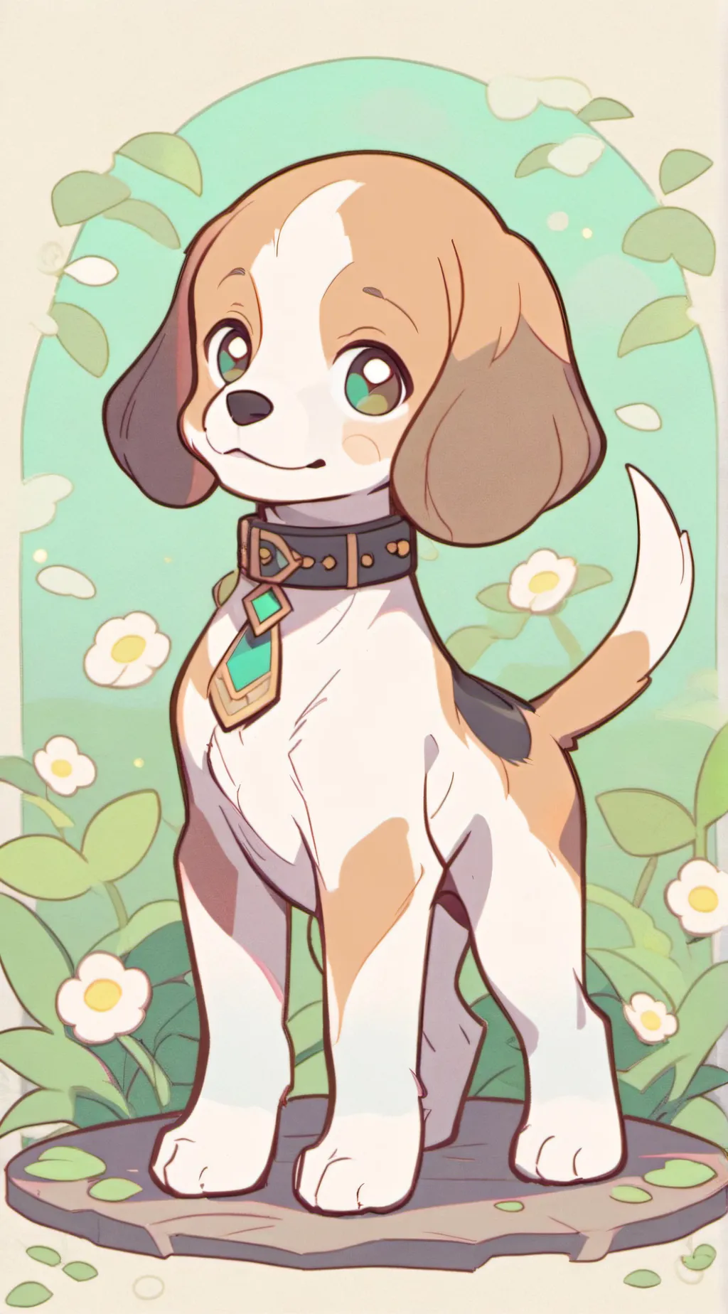 ai character: Belle background