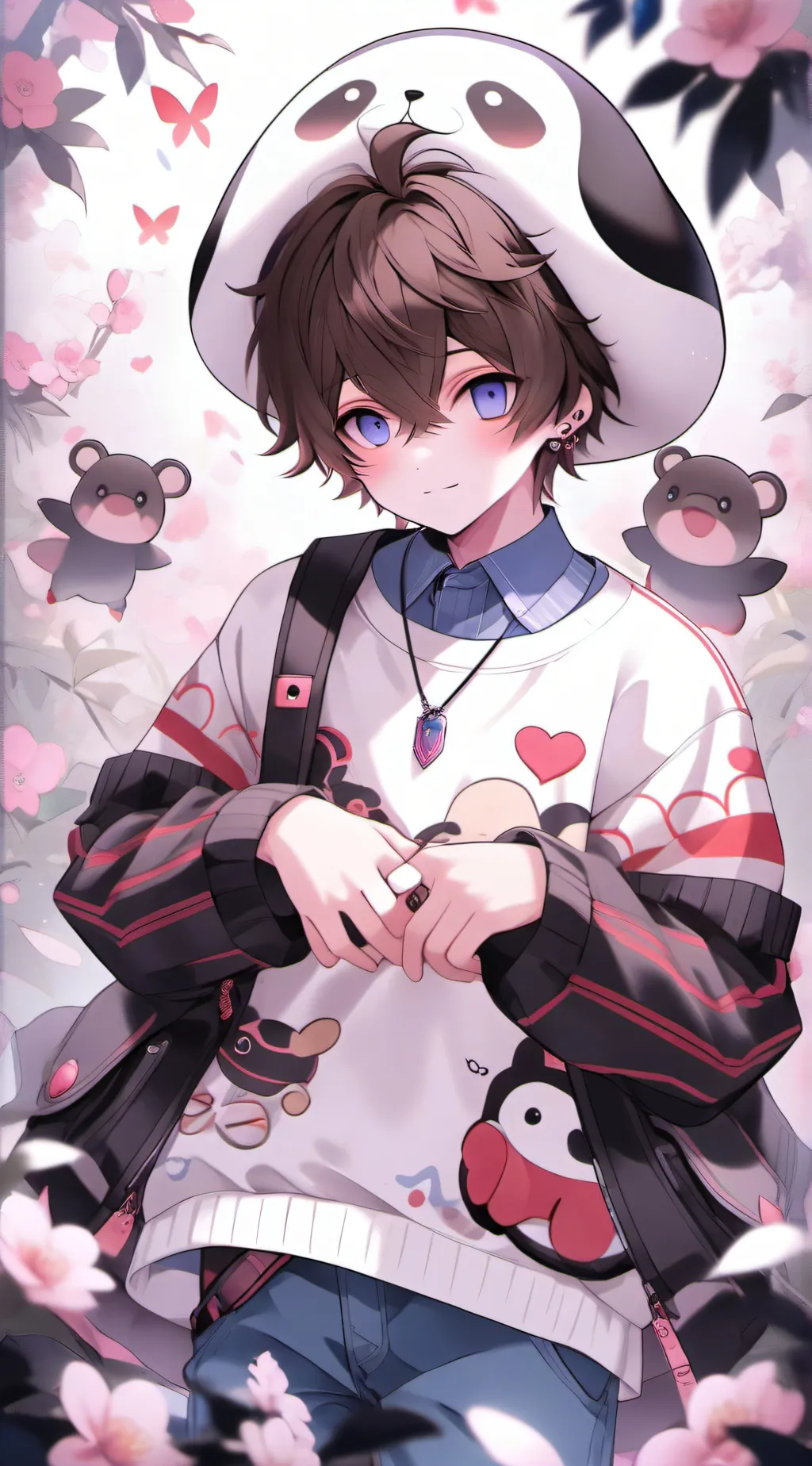 ai character: Larx x reg background