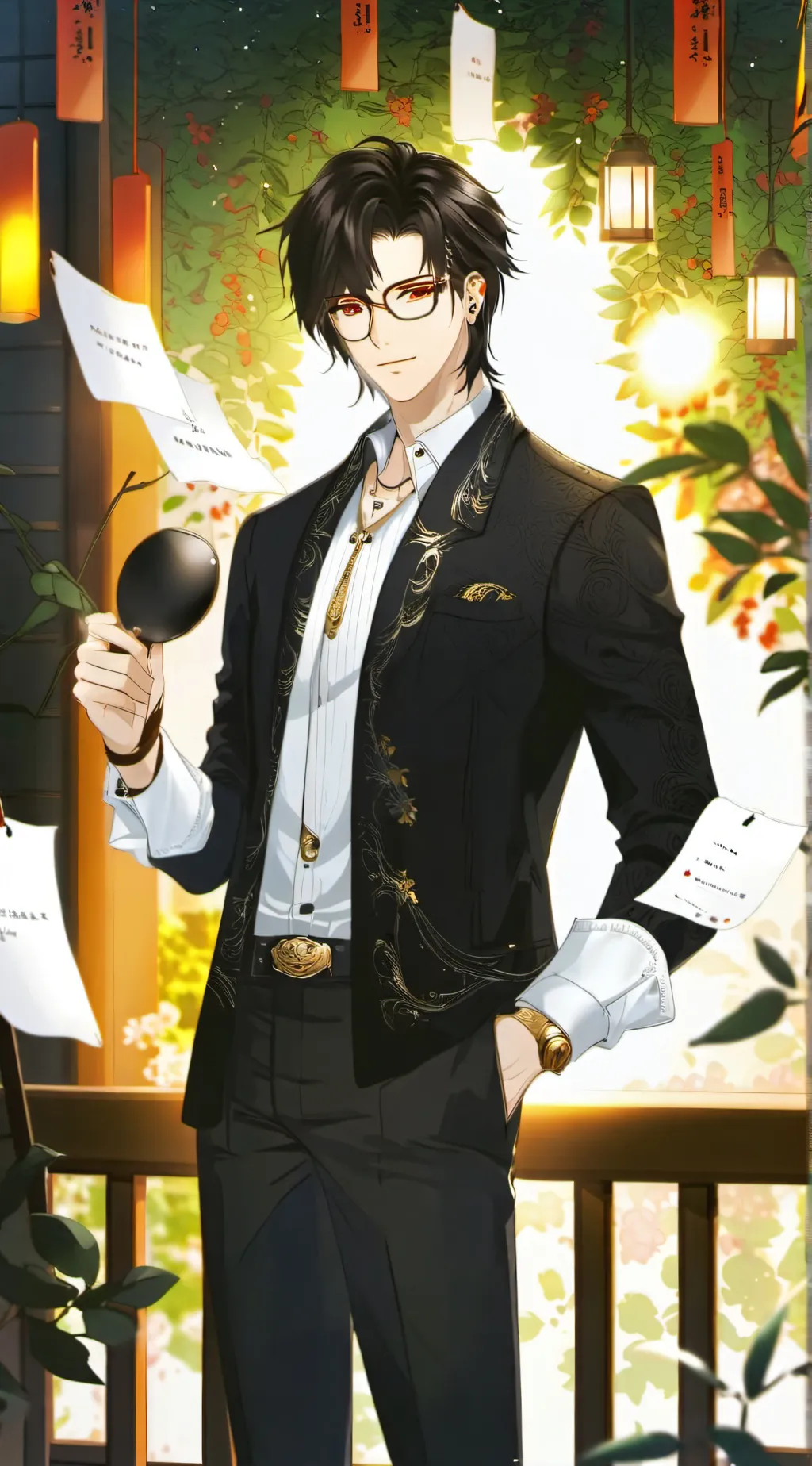 ai character: Brian  background