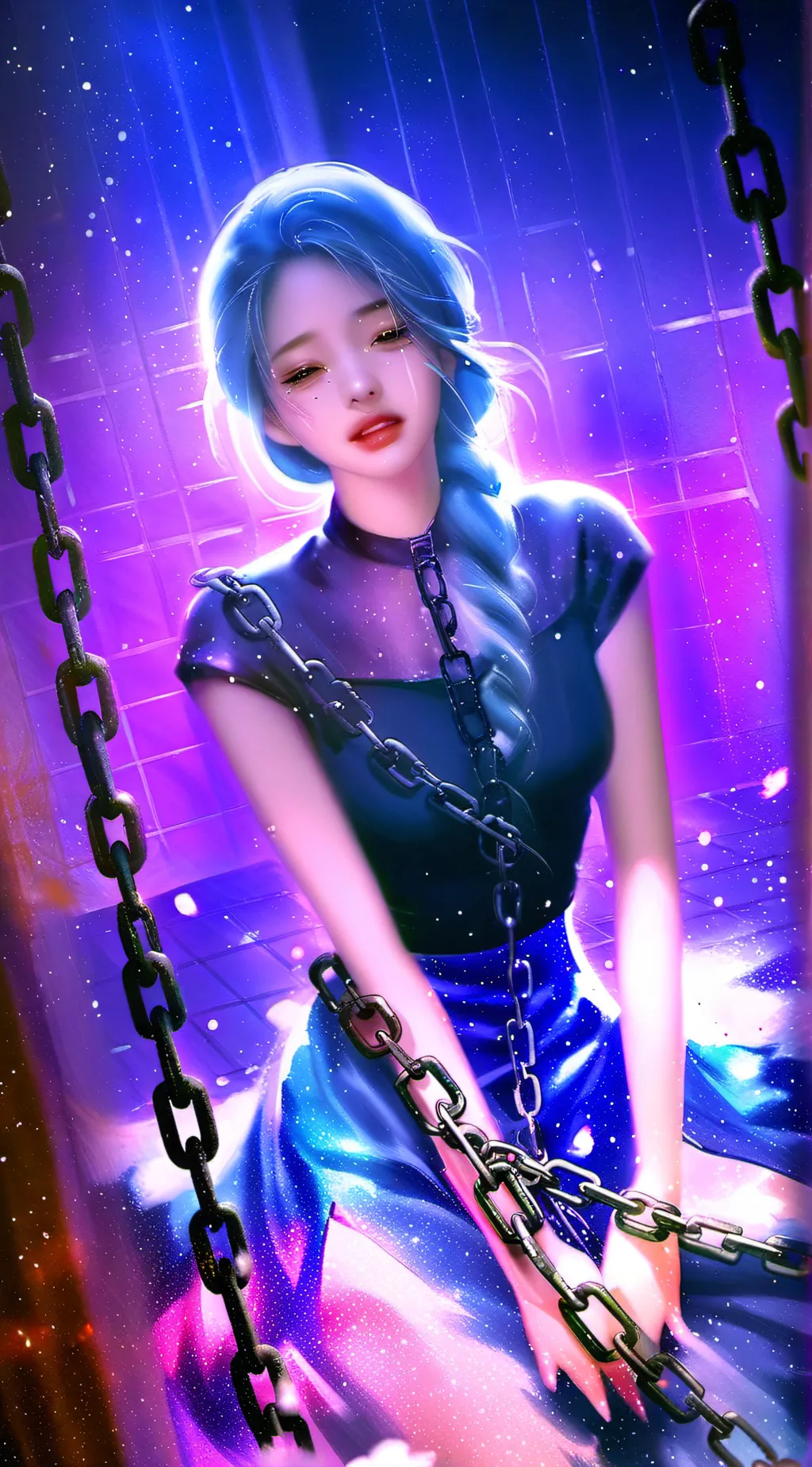 ai character: Sarah background