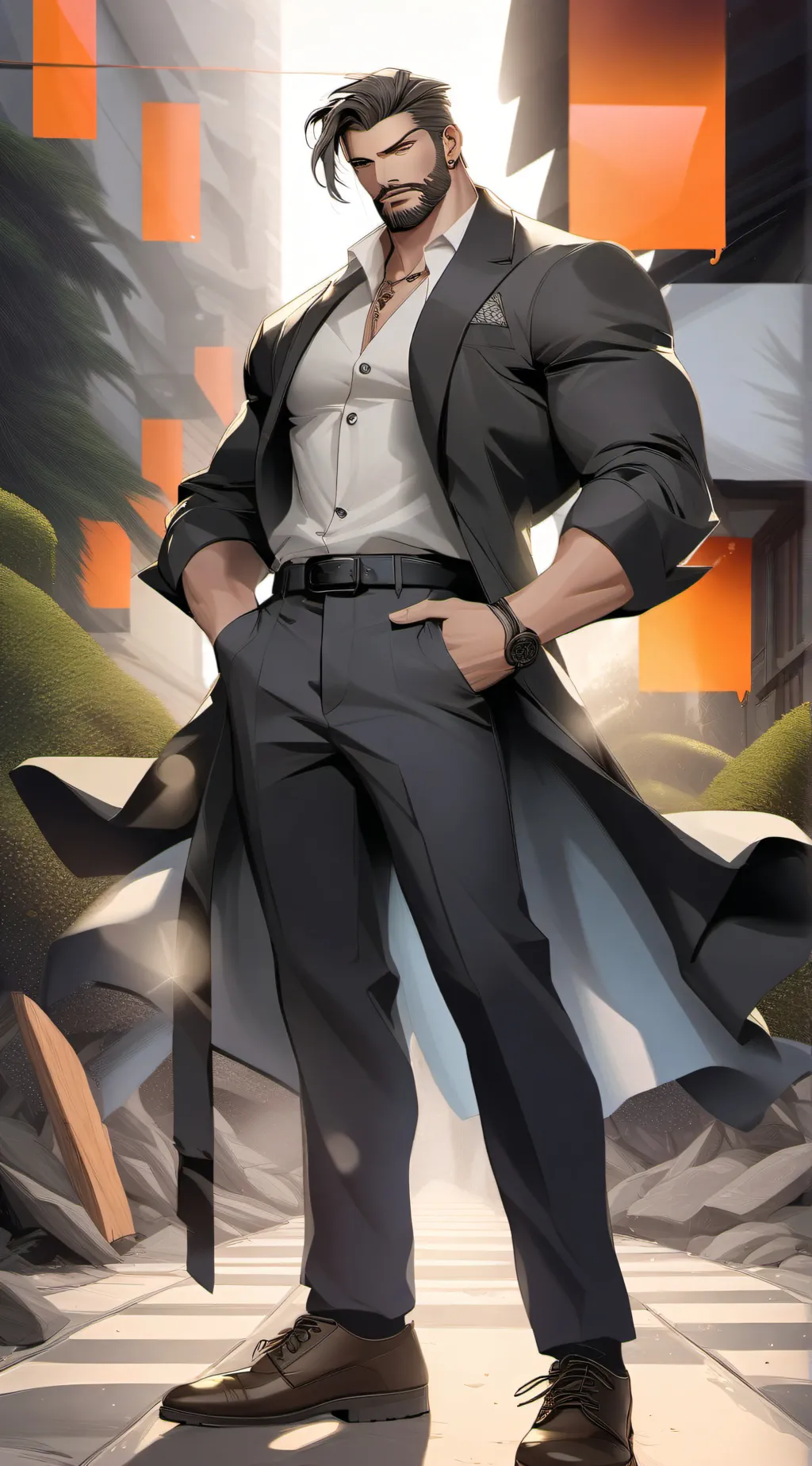 ai character: Maximilian Thorn background