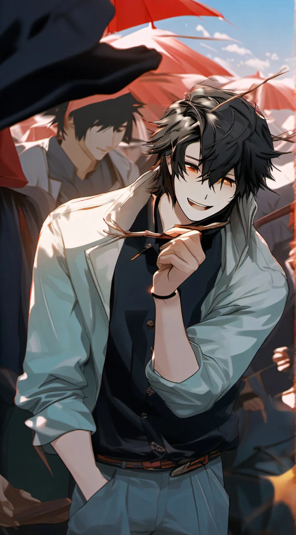 ai character: Ashton background