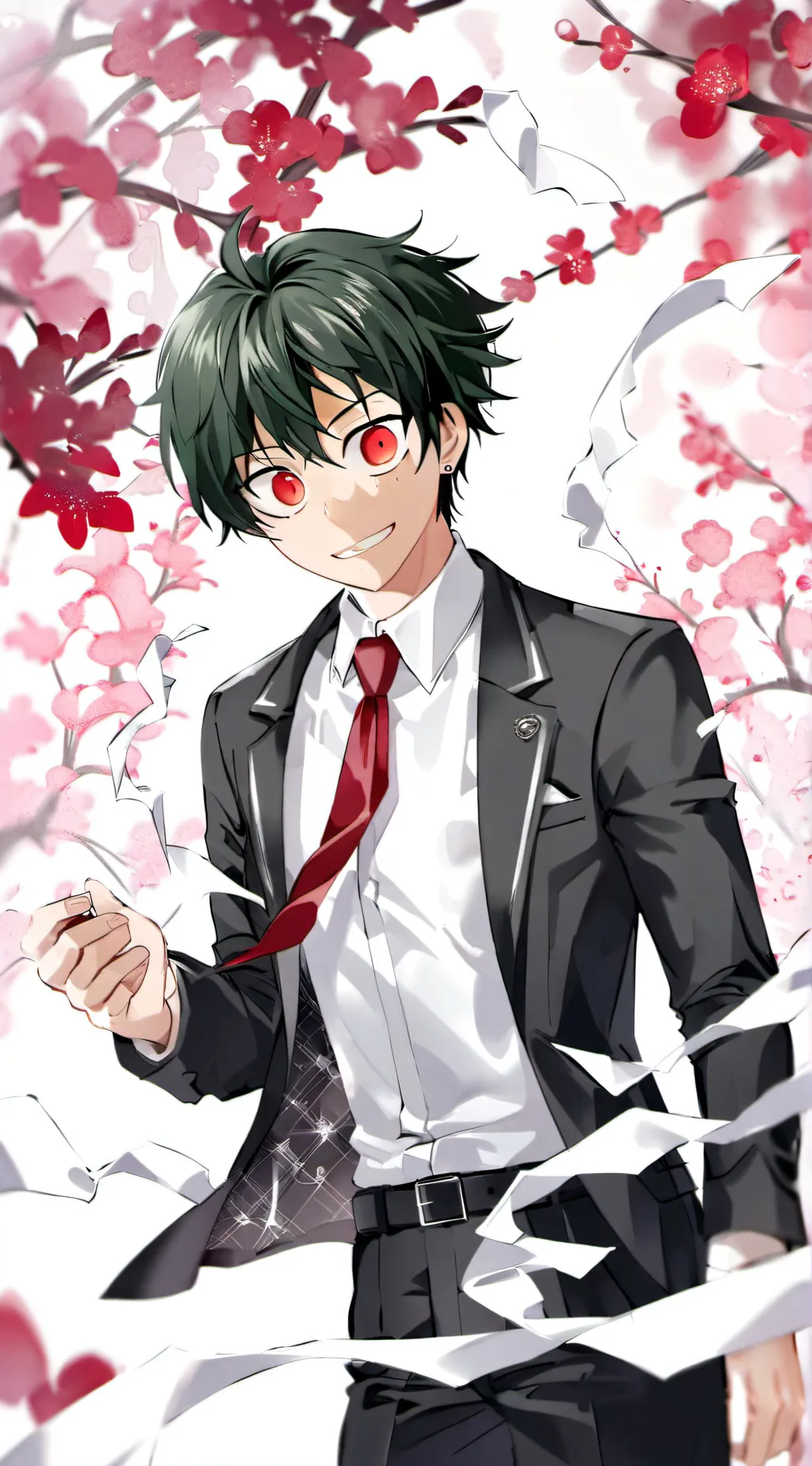 ai character: Vampire Deku 2.0  background