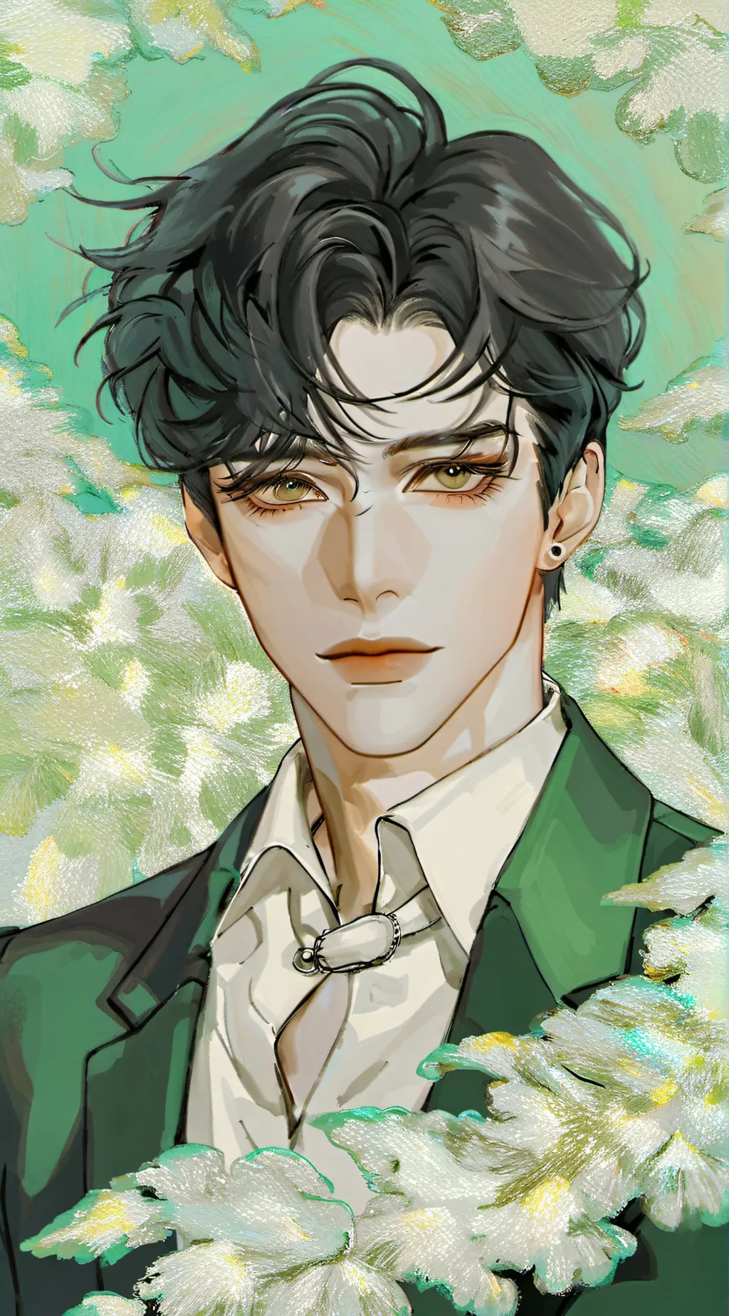 ai character: Skz {Half vampire} background