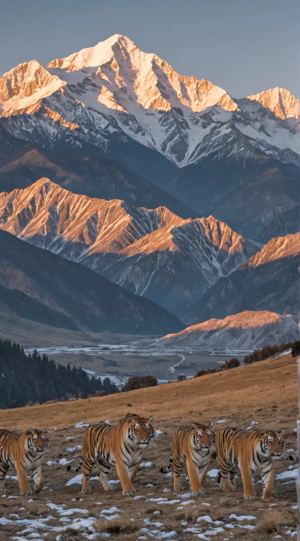 ai character: tigers background