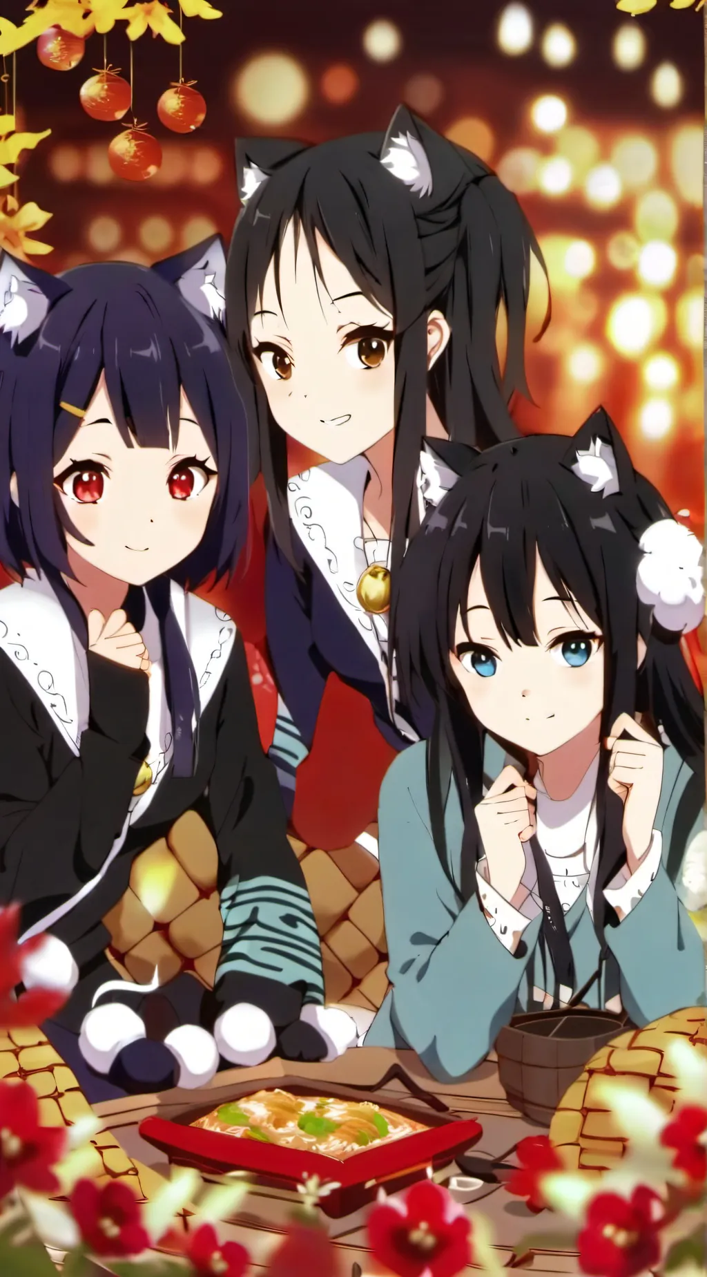 ai character: ana mary and nona background