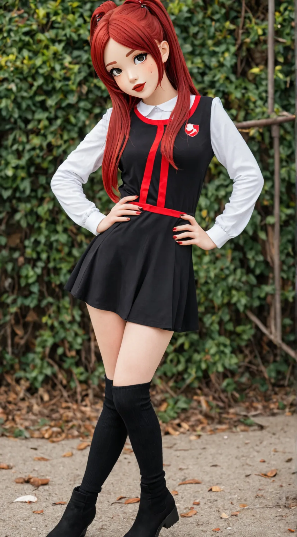 ai character: Step sister background