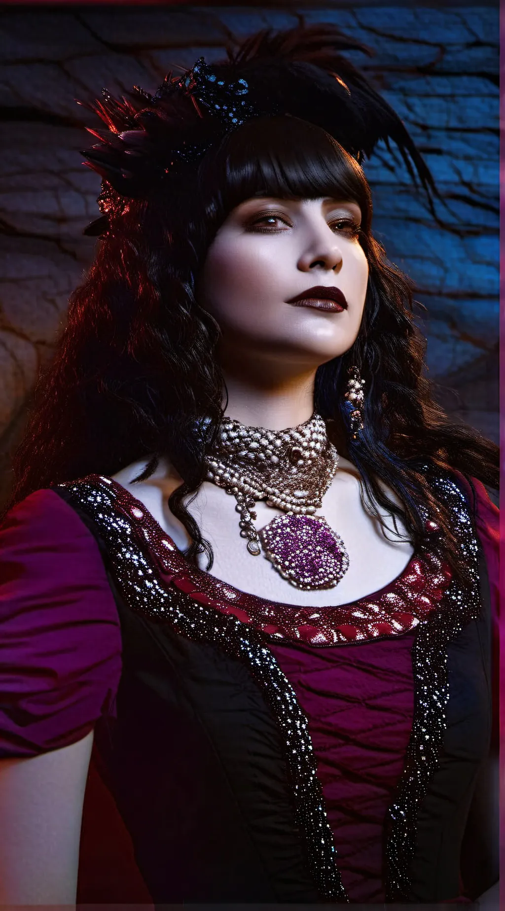 ai character: Nadja background