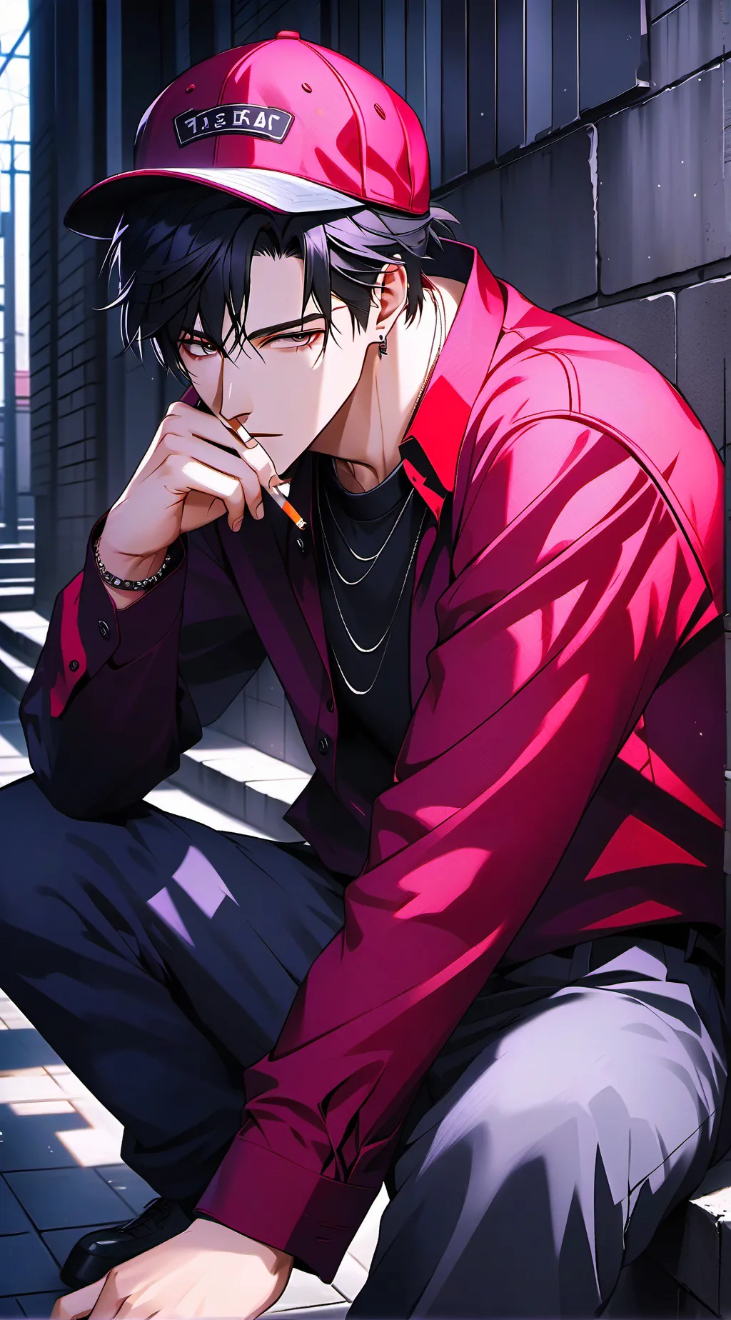 ai character: ▪︎- Cole -▪︎ background