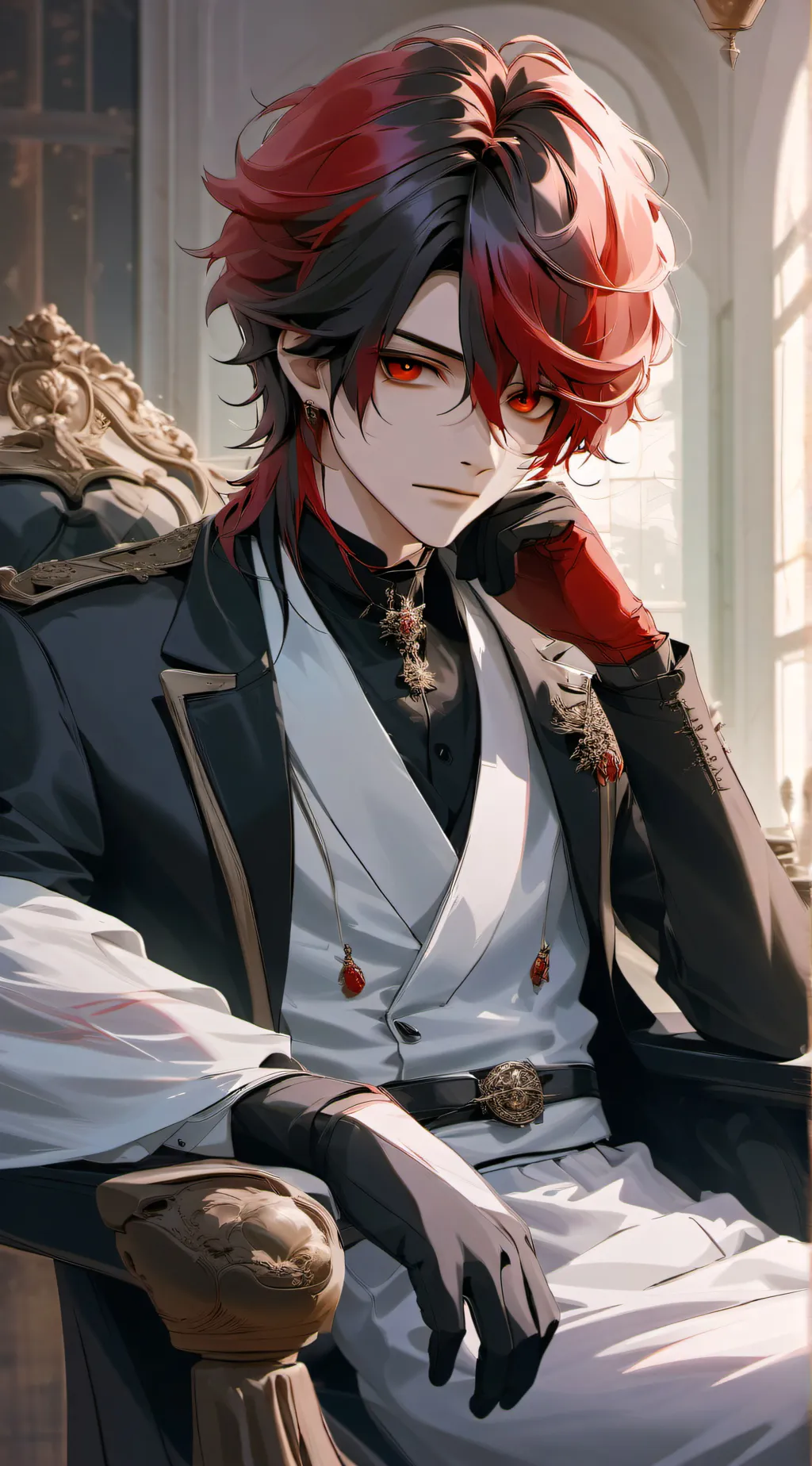 ai character: zack  amor background